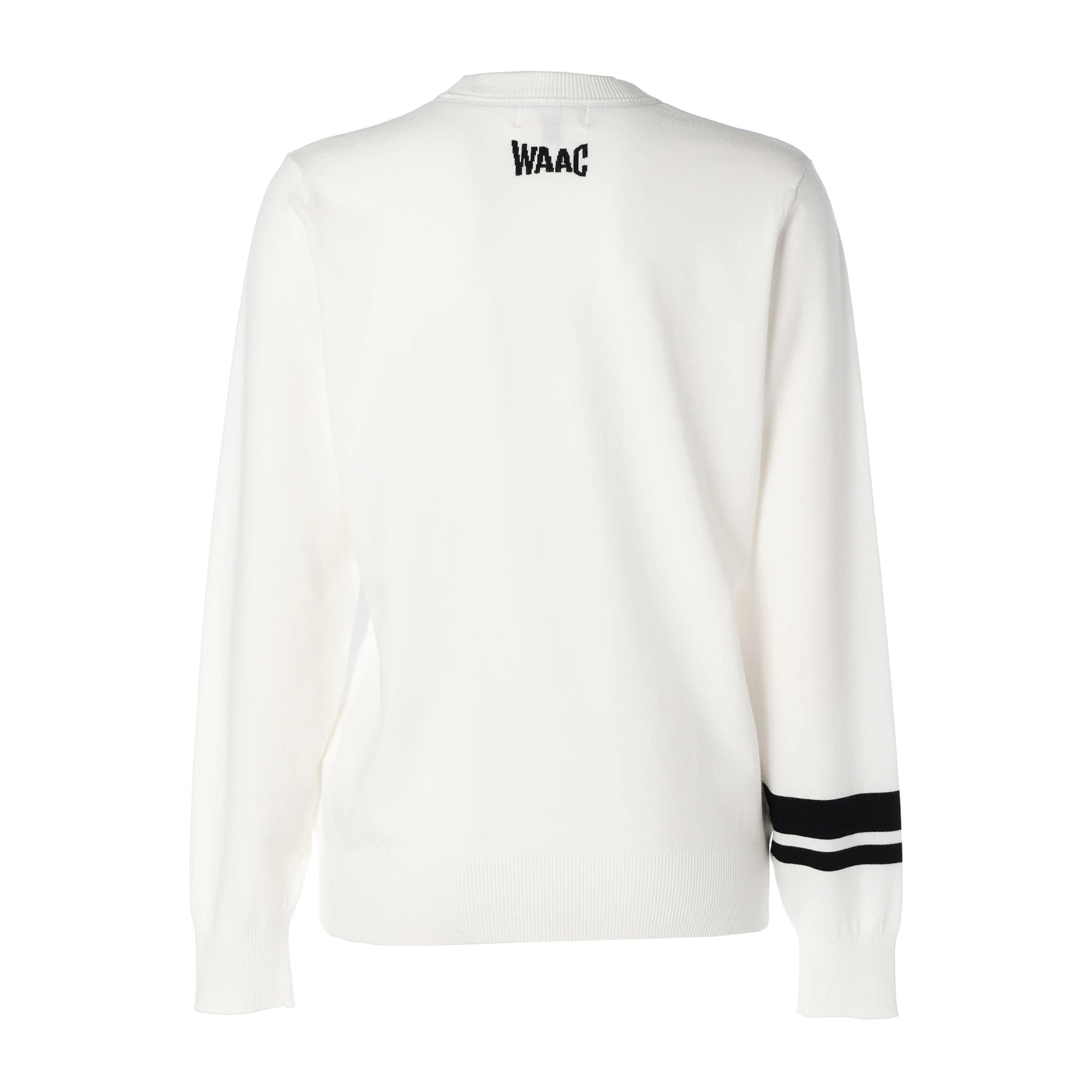 WOMENS ソフトタッチベーシックニット 長袖プルオーバー ホワイト/072242762