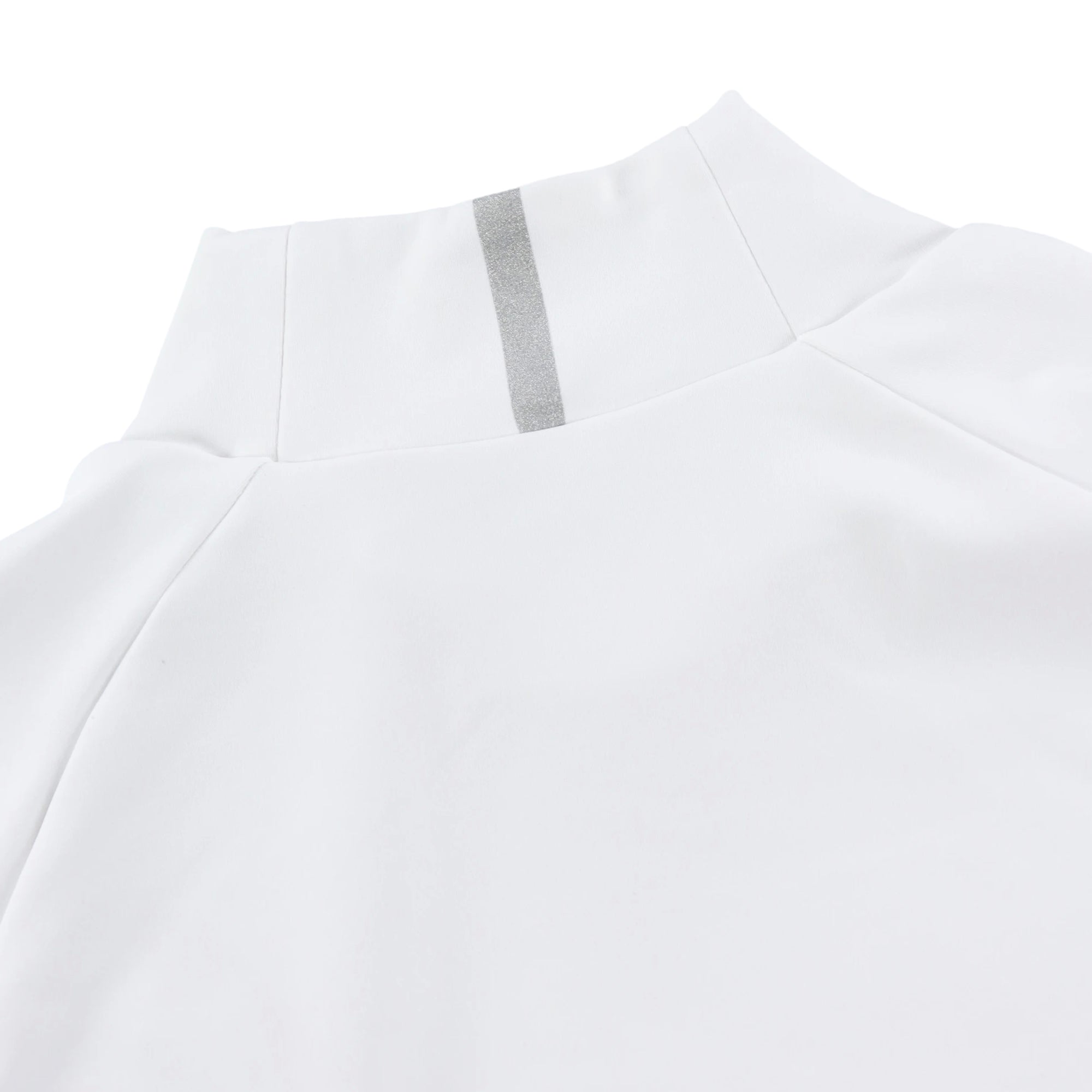 WOMEN Basic裏起毛ベア天竺 長袖モックネック ブラック