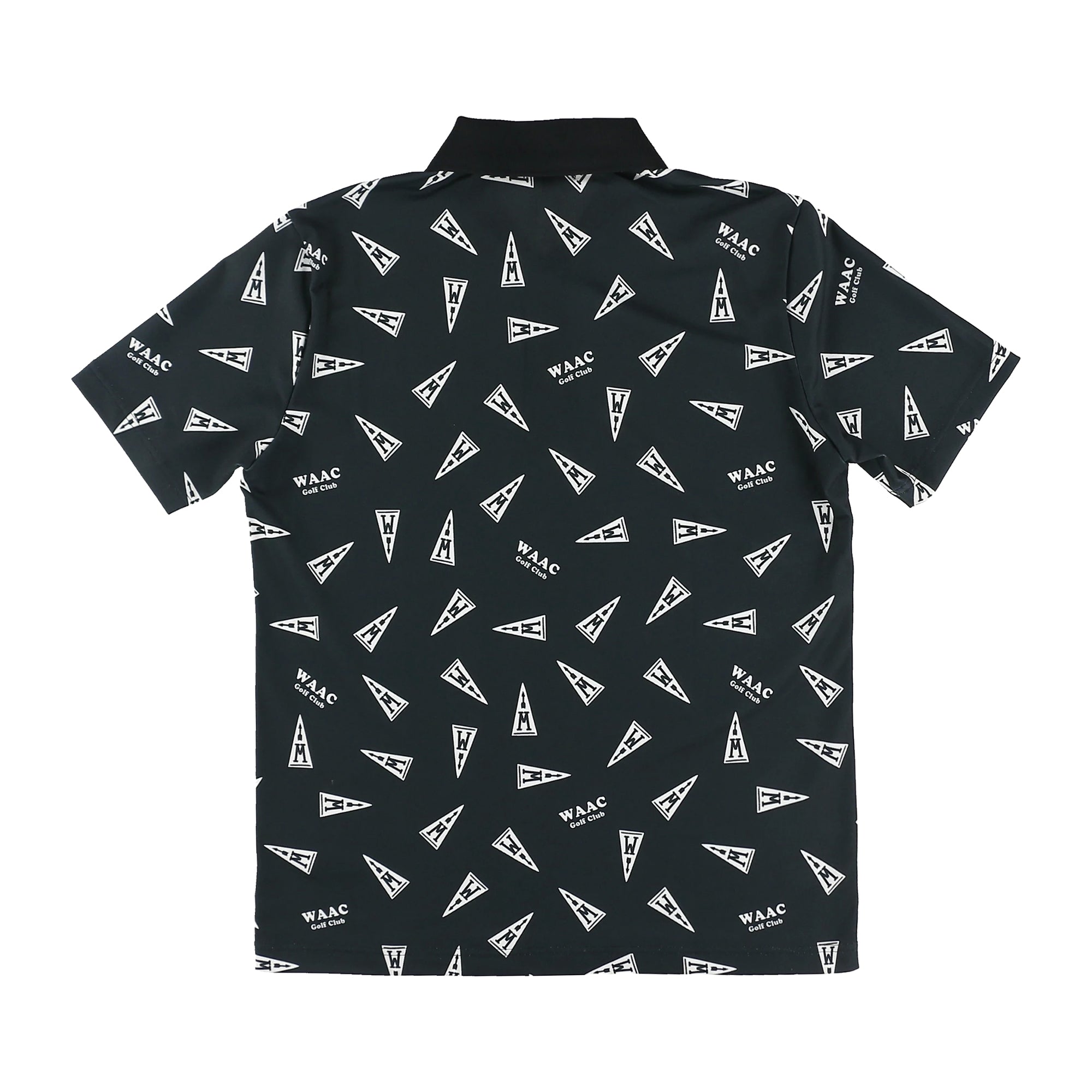 MENS ECOストレッチカノコ 半袖シャツ ブラック/072234020