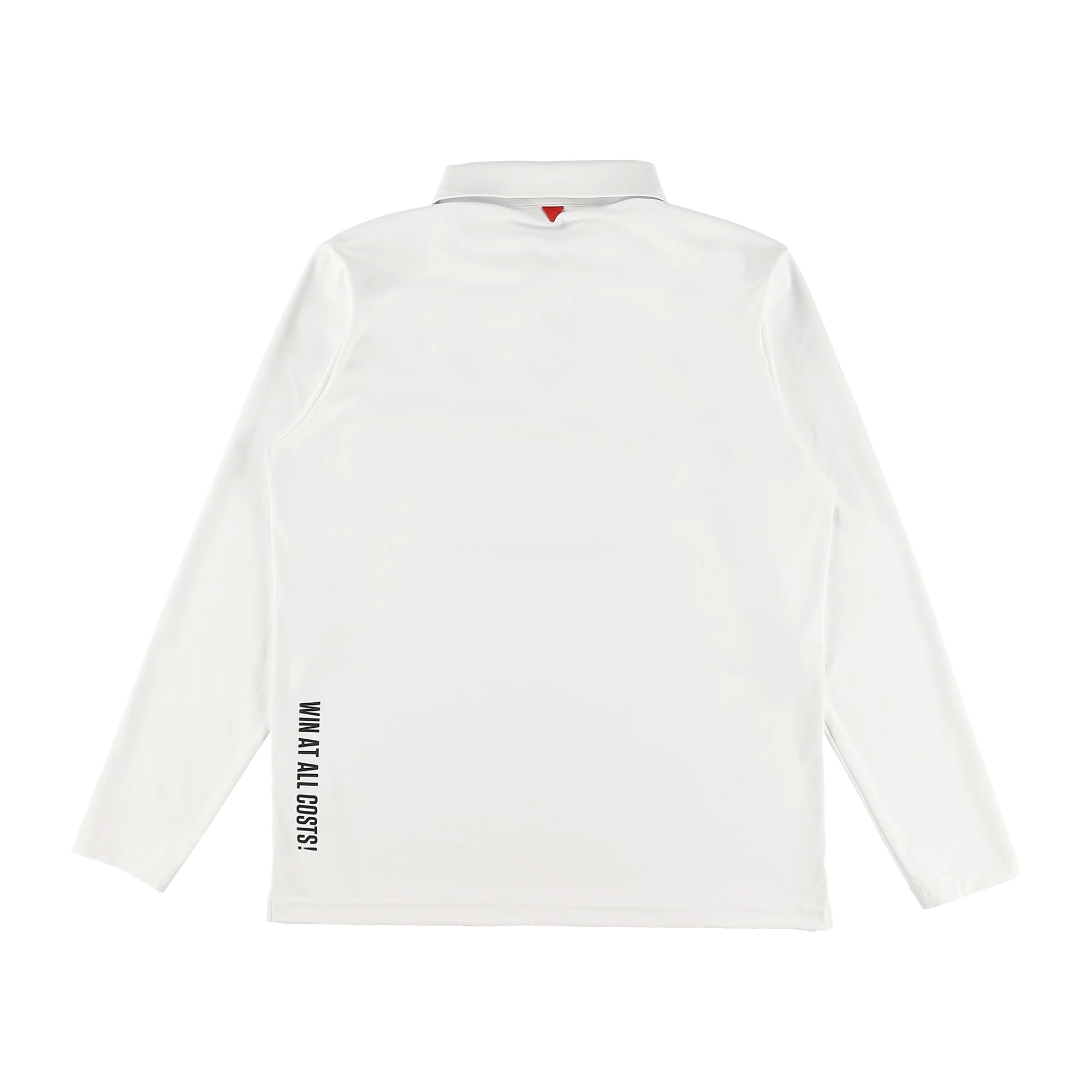 MENS Basicベア天竺 長袖シャツ ホワイト/072234002