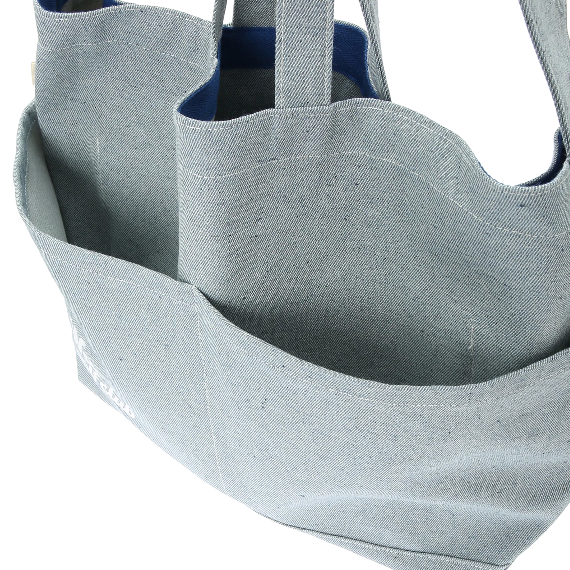 UNISEX UP CYCLE DENIM ビックトートバッグ ライトインディゴ/072234810