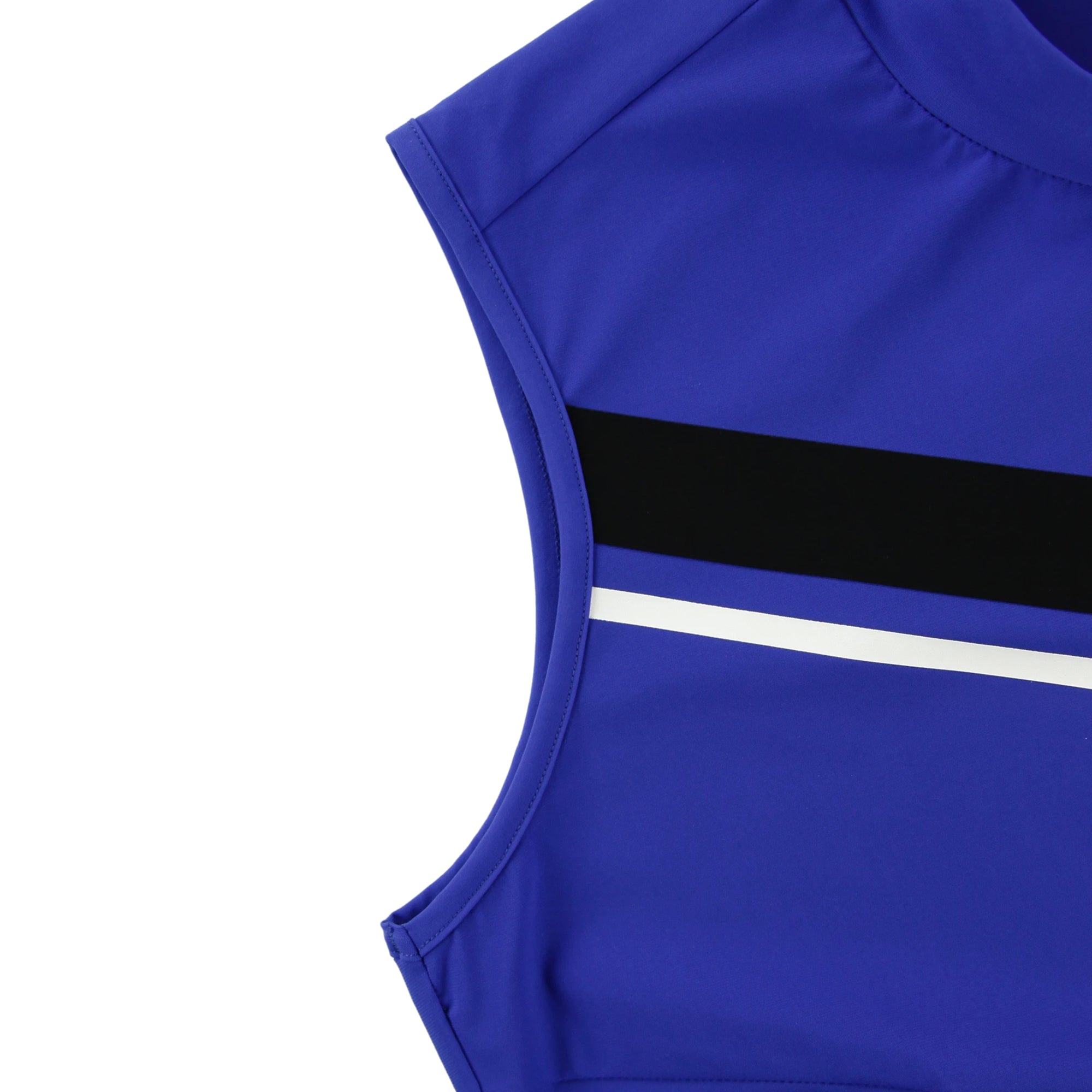 WOMENS Carvicoスムース ノースリーブモックネック ホワイト/072242090