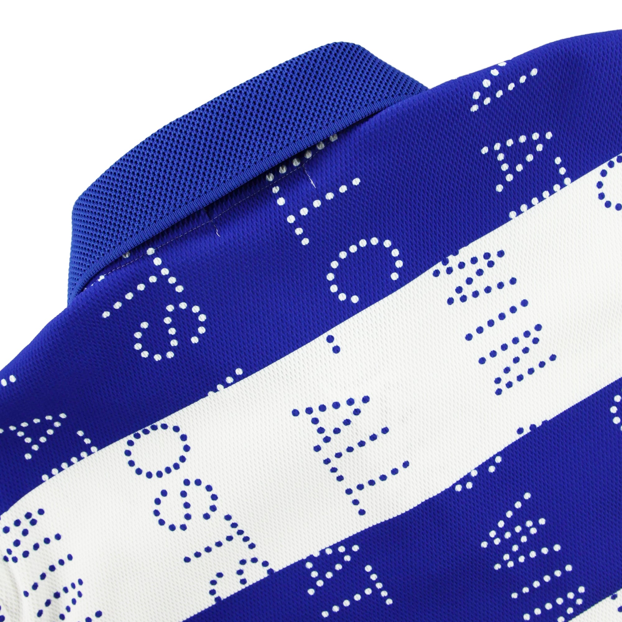 MENS ロゴマリンボーダー 半袖ポロシャツ レモンイエロー/072242041