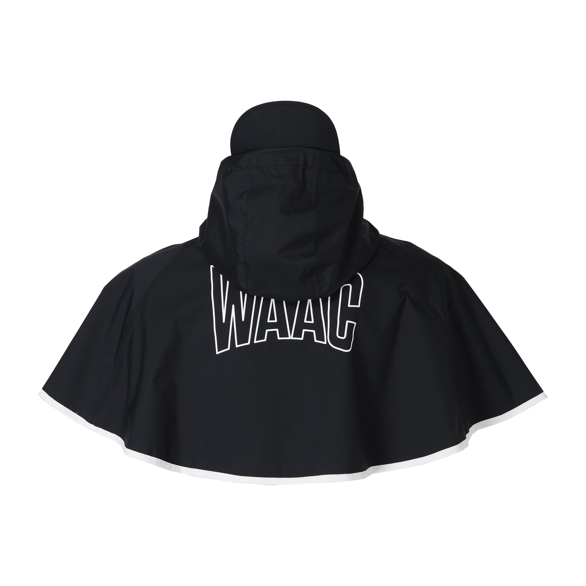 【25SS 新作】WOMEN レインポンチョ ブラック