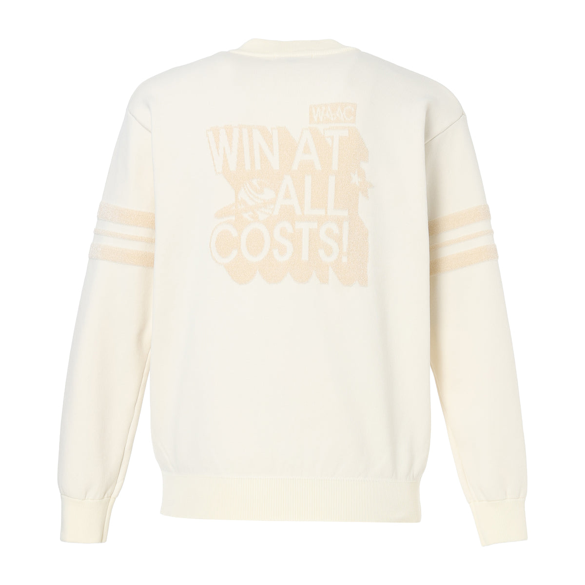 MEN ダブルフェイスニットブルゾン アイボリー