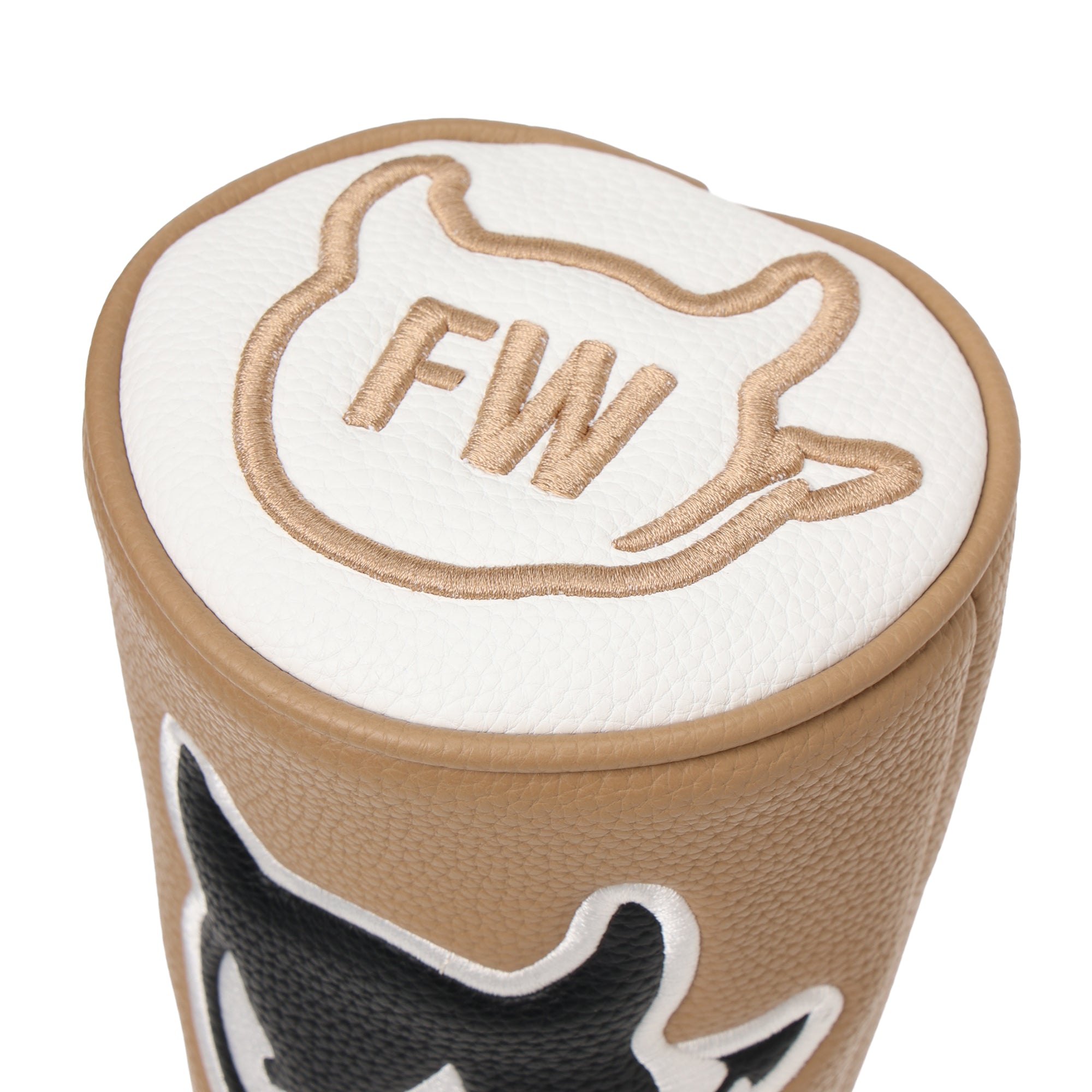 GRAINY SYNTHETIC LEATHER FWヘッドカバー ベージュ