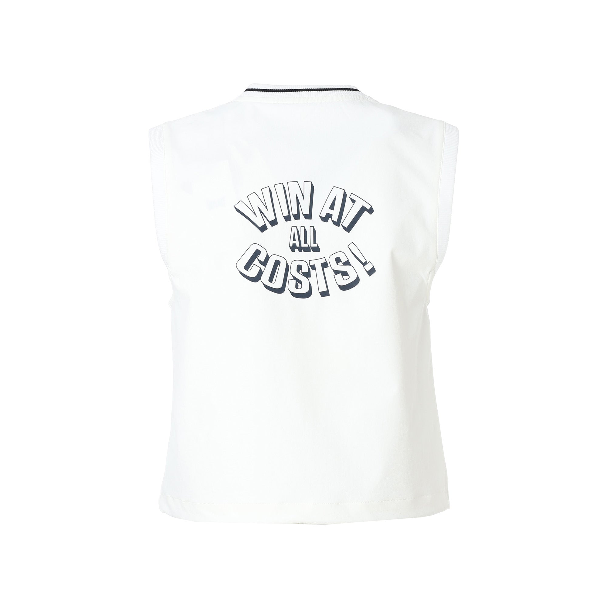 WOMEN 4WAYストレッチ プルオーバーベスト ホワイト