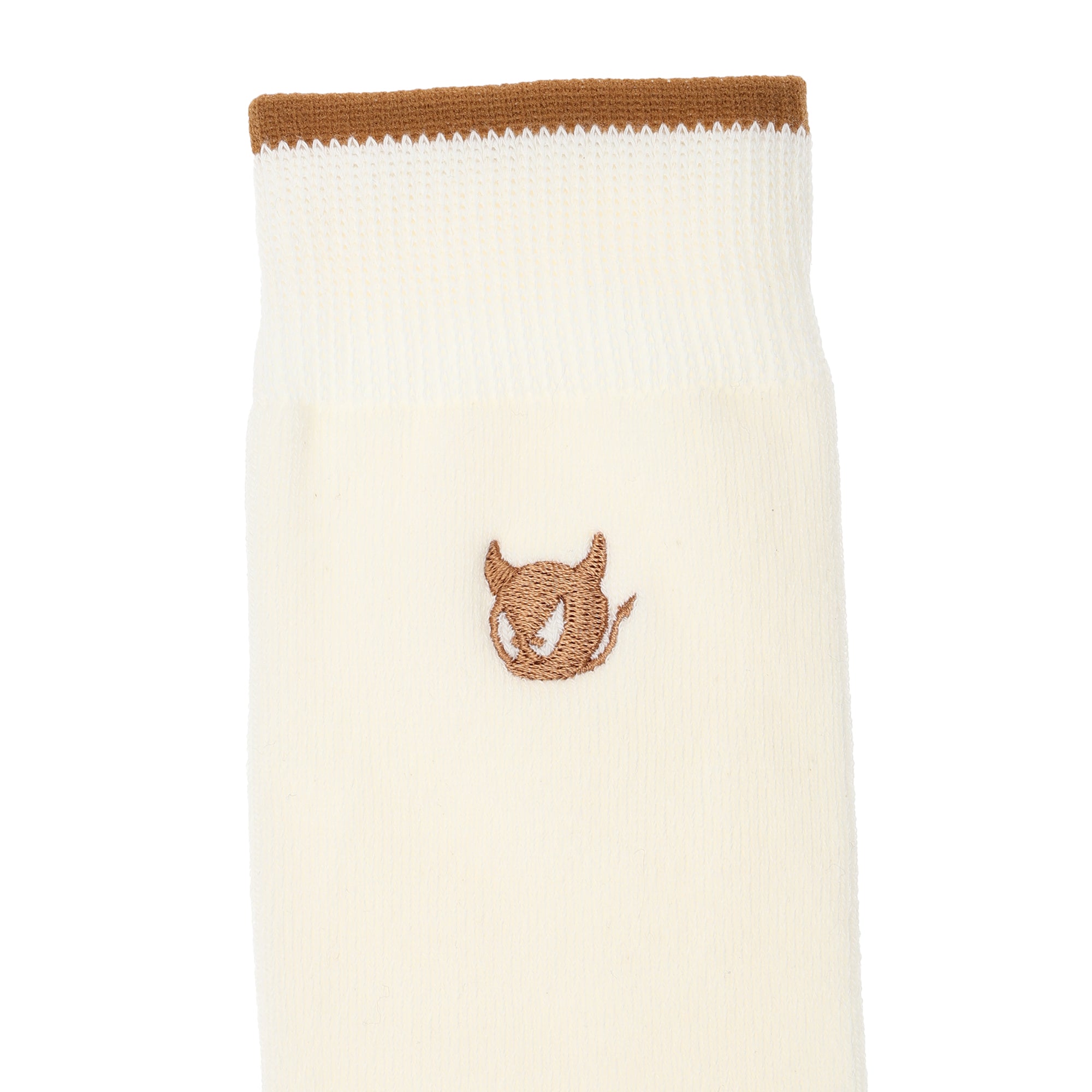 WOMENS ベーシックニーハイソックス ホワイト/072244843