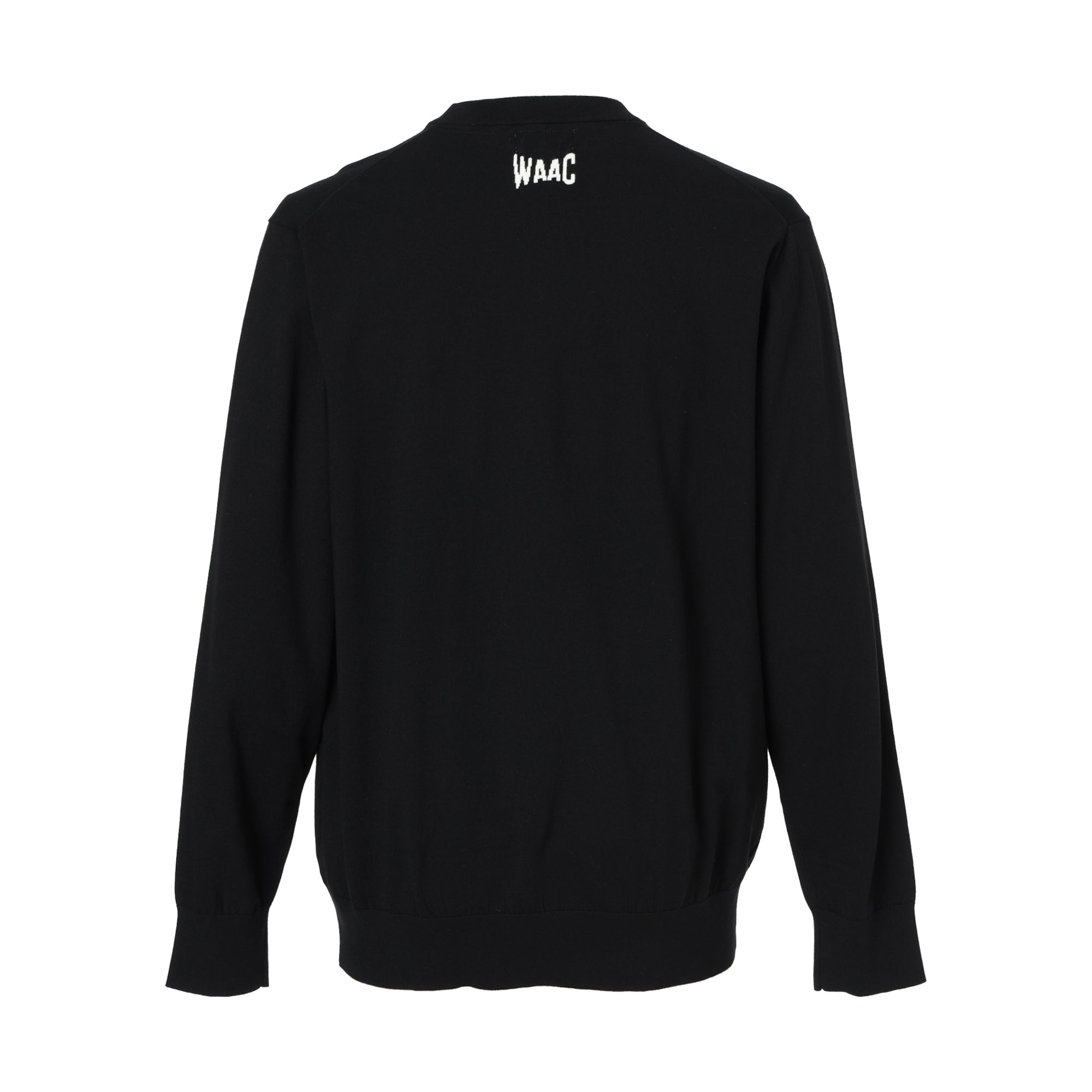 MENS ESSENTIALニット ブラック/072244720