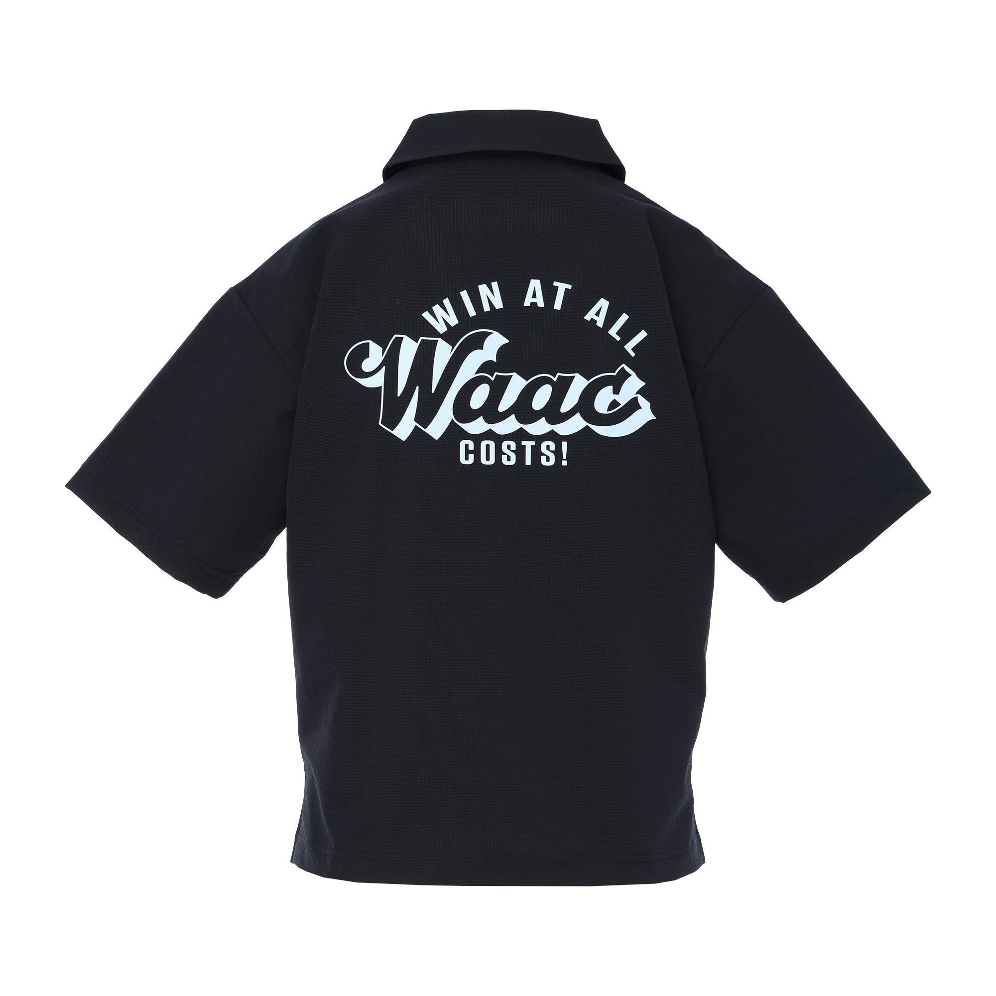 WOMEN COOLDOTSミニリップストップ ハーフジップ ネイビー