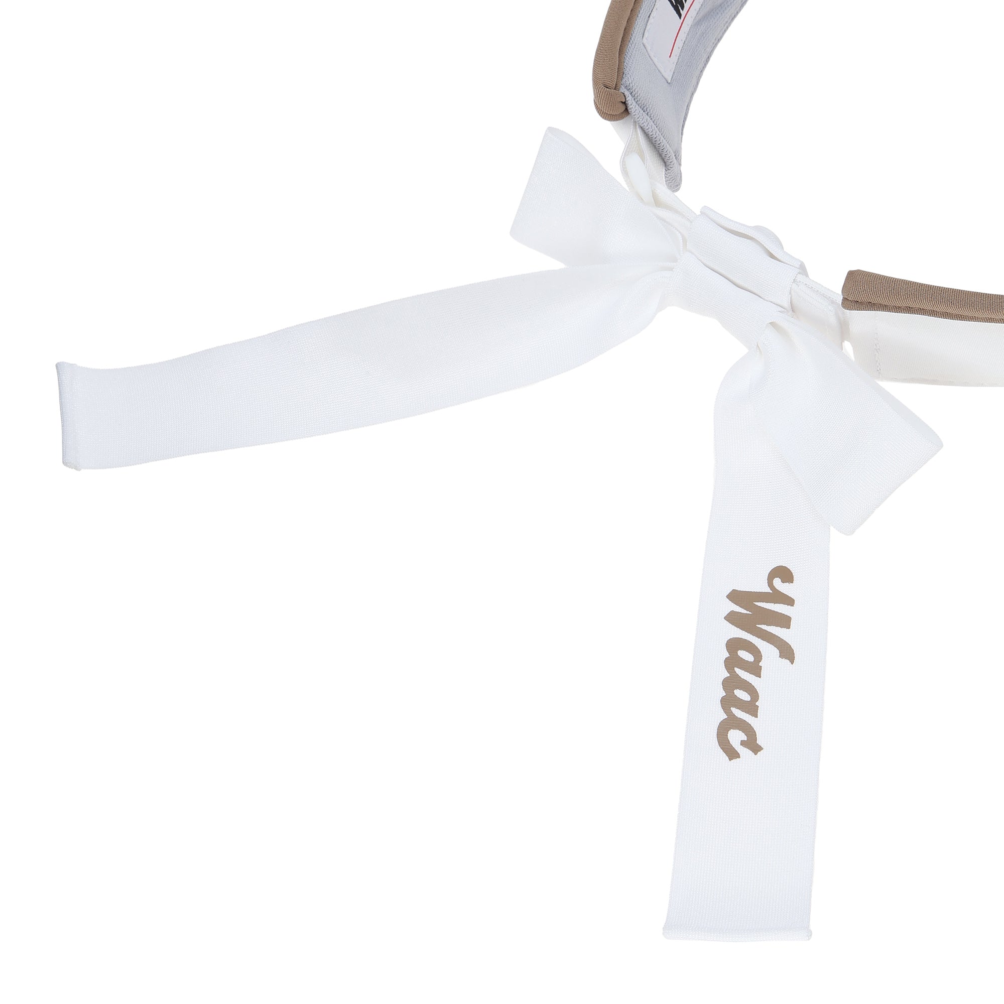 WOMEN リボンバイザー ベージュ