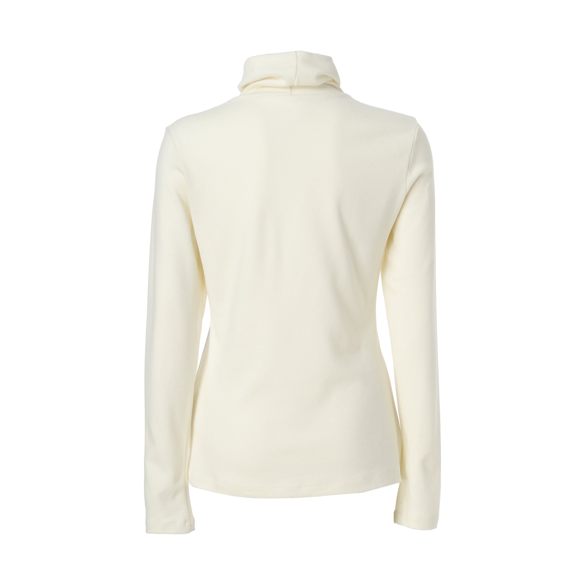 WOMENS AC/Rソフト起毛 長袖ハイネック アイボリー/072244080