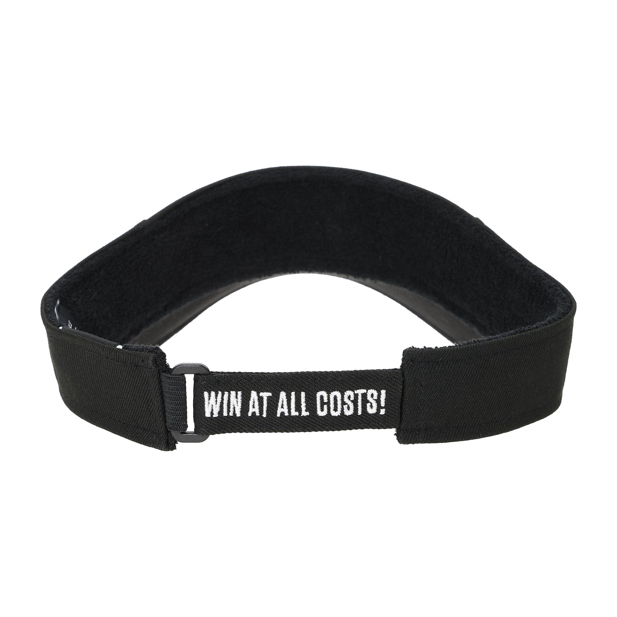 UNISEX マーカー付きバイザー ホワイト