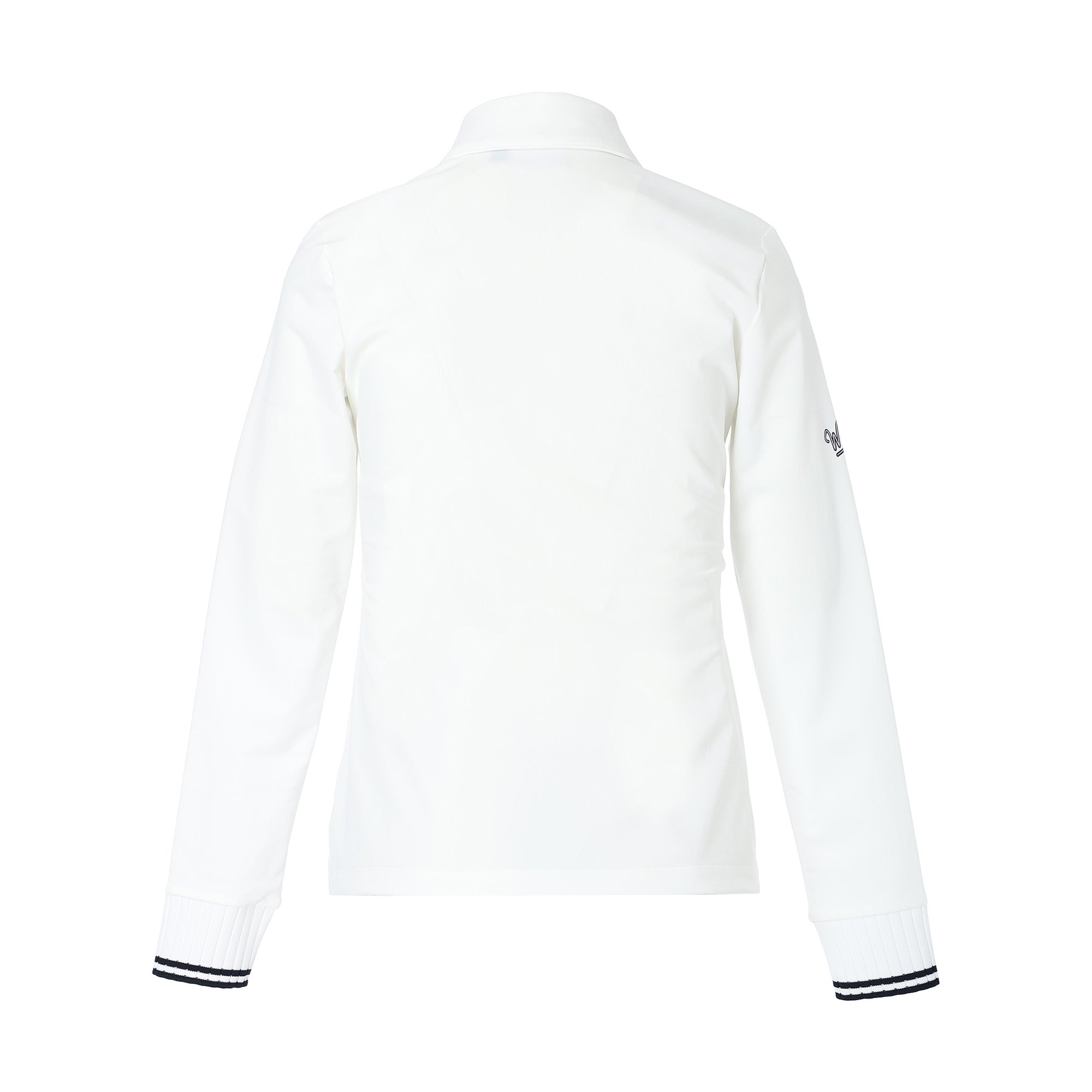 WOMEN BASIC ECO NYLON 長袖シャツ ホワイト