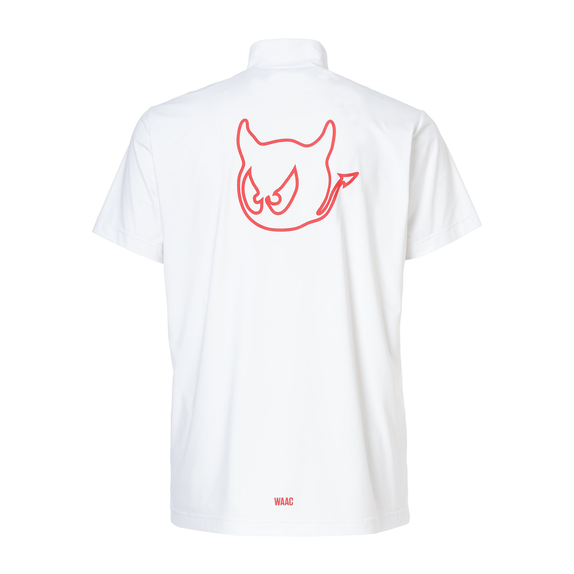 【25SS 新作】MEN アウトラインWAACKYモックネック ホワイト