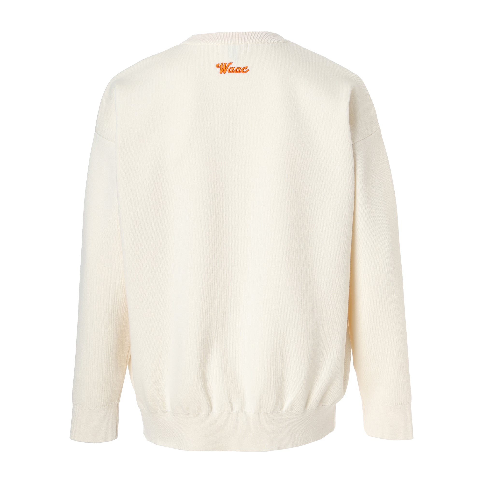 MEN バケハWAACKY ニットスウェット アイボリー