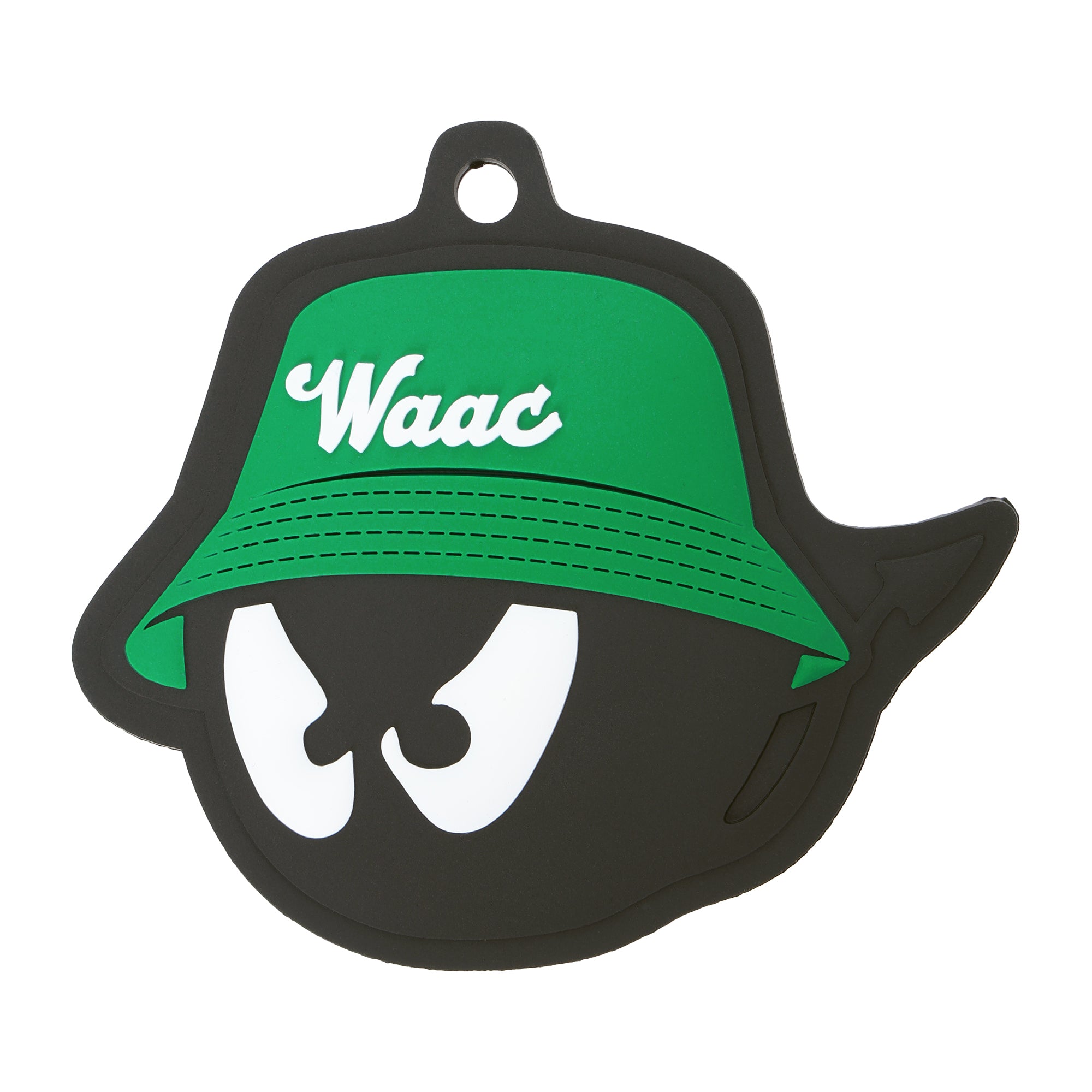 UNISEX BUCKET WAACKYネームタグ グリーン