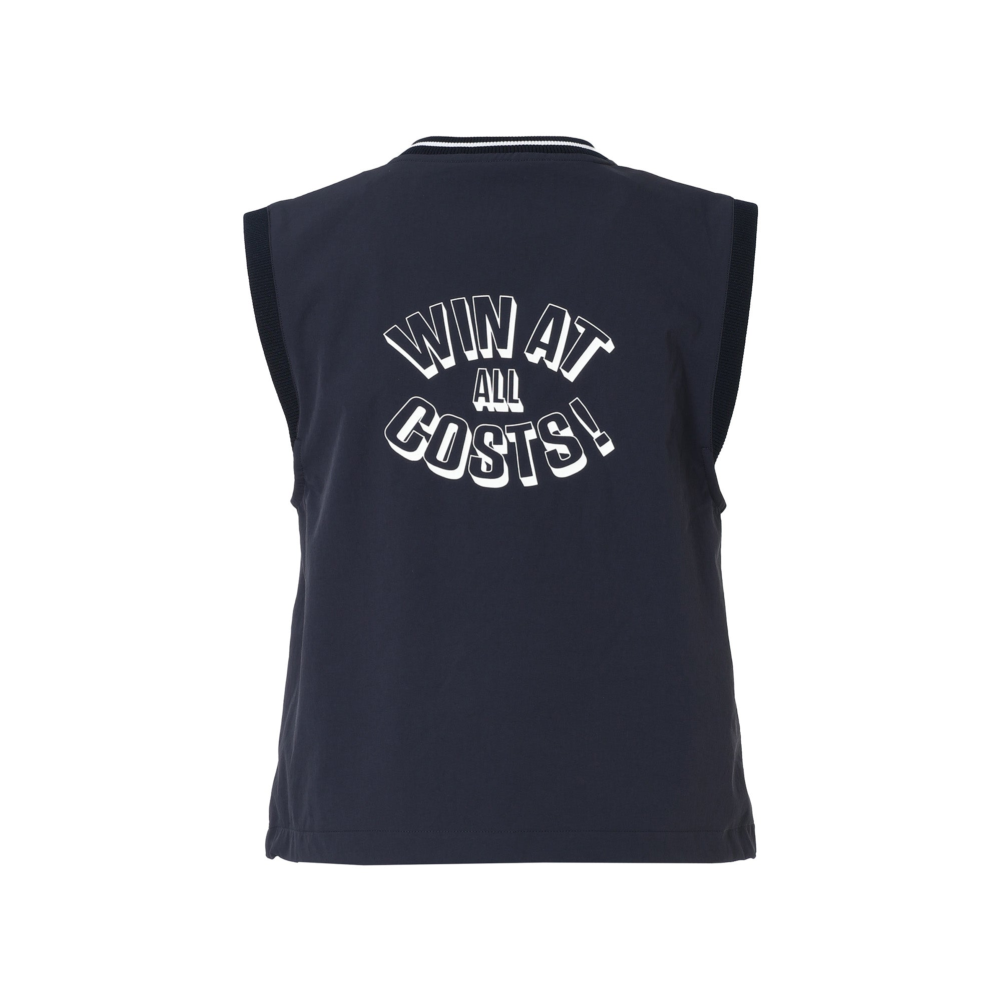 WOMEN 4WAYストレッチ プルオーバーベスト ネイビー