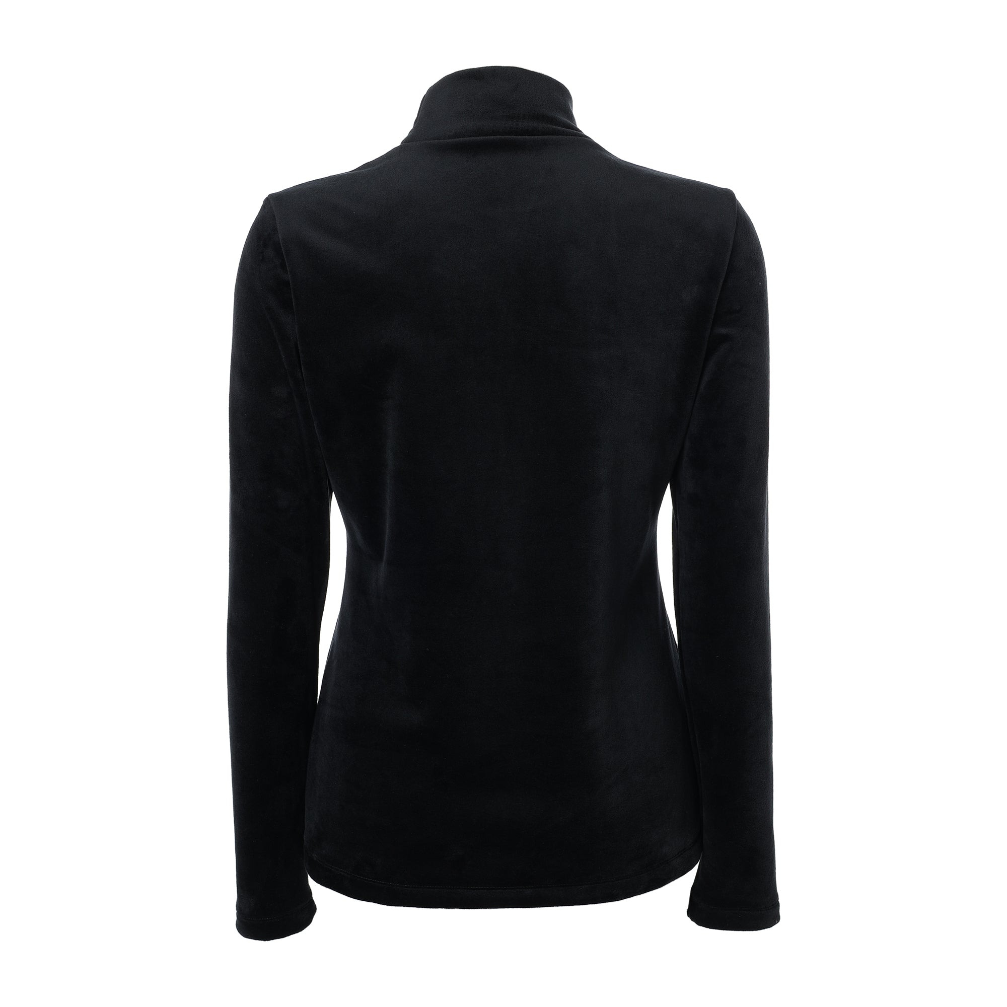 WOMEN BOMBER HEAT®ベロア ブラック