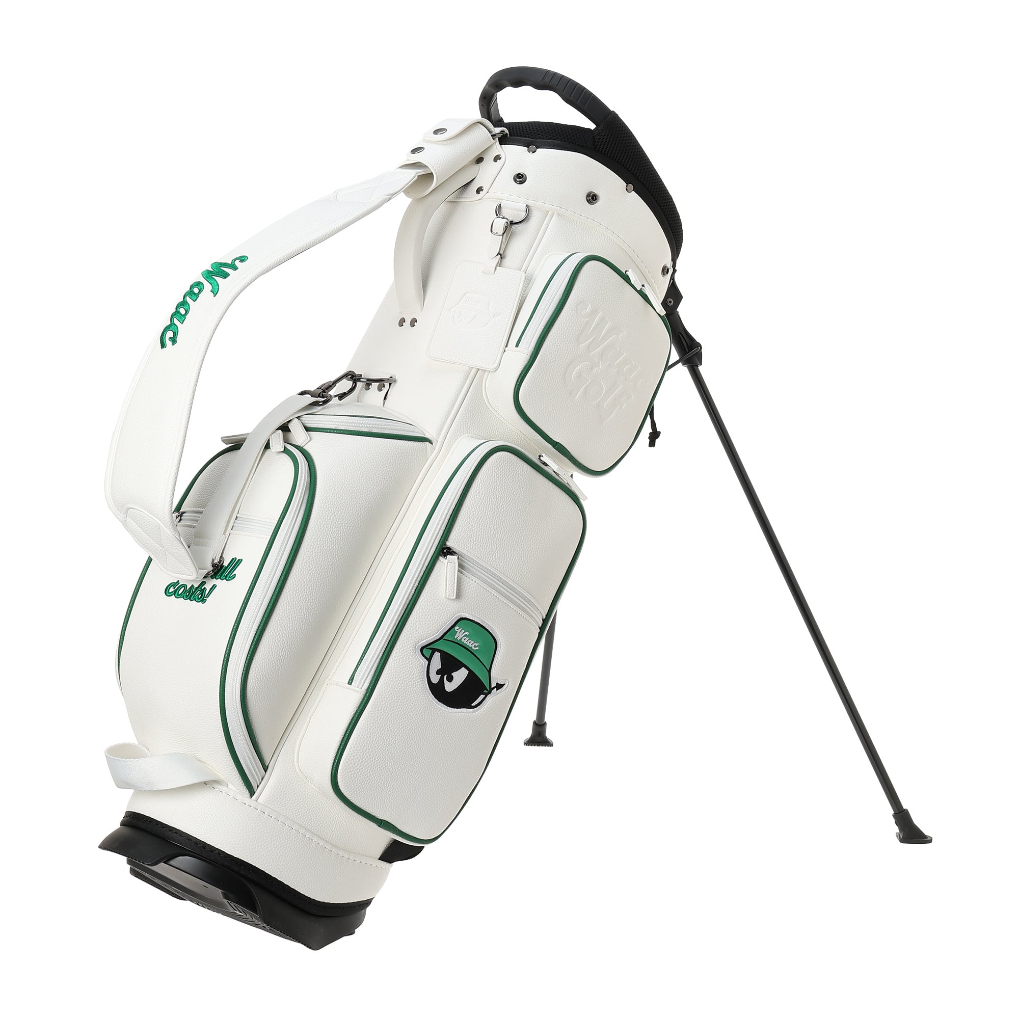 UNISEX BUCKET WAACKY キャディバッグ ブラック