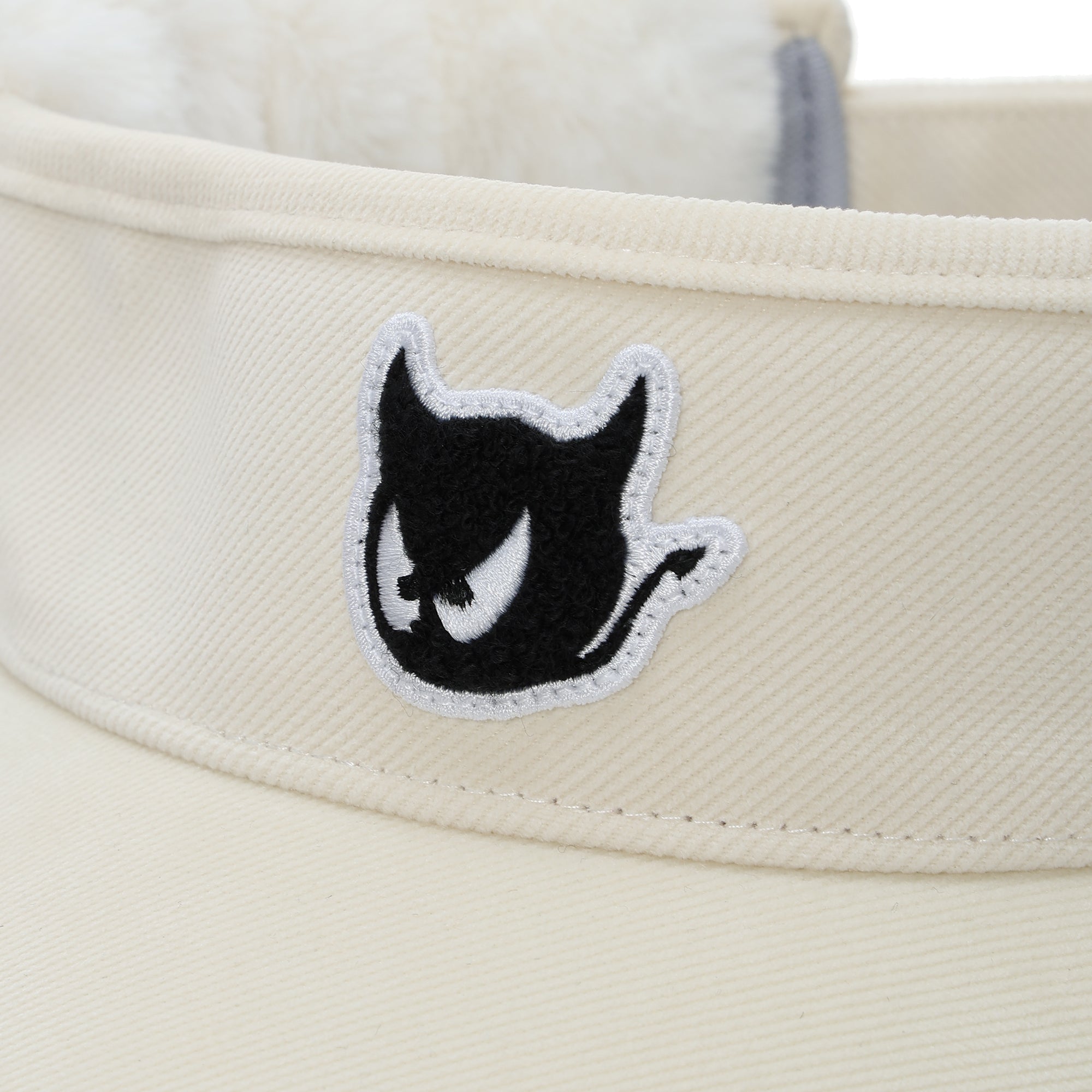 WOMENS イアーマフバイザー ブラック/072244836