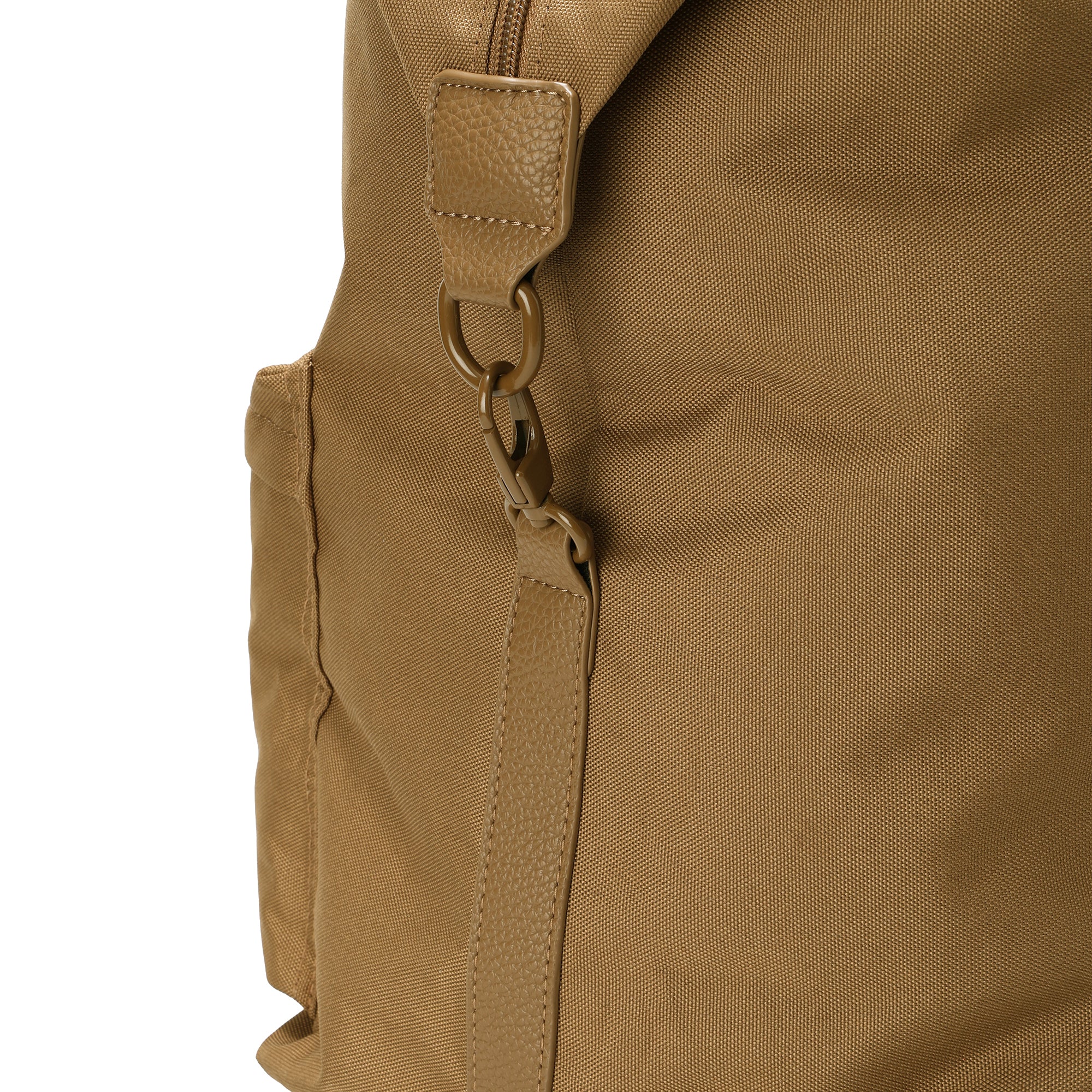 UNISEX CITY LINE ボストンバッグ ベージュ