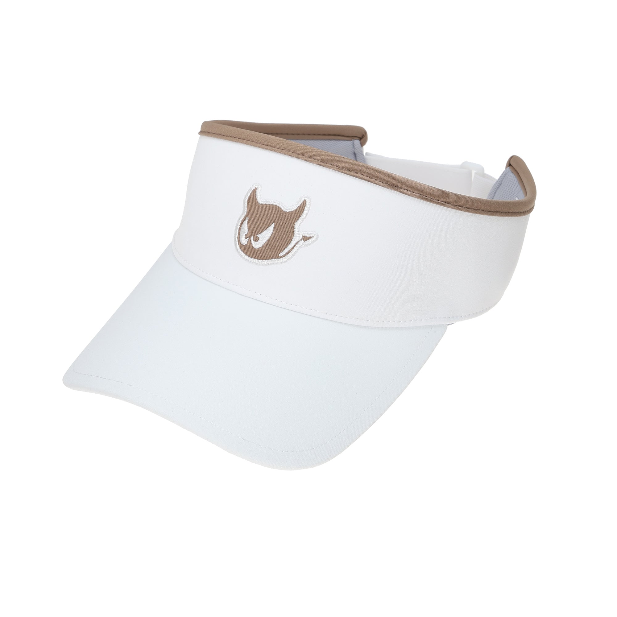 WOMEN リボンバイザー ベージュ