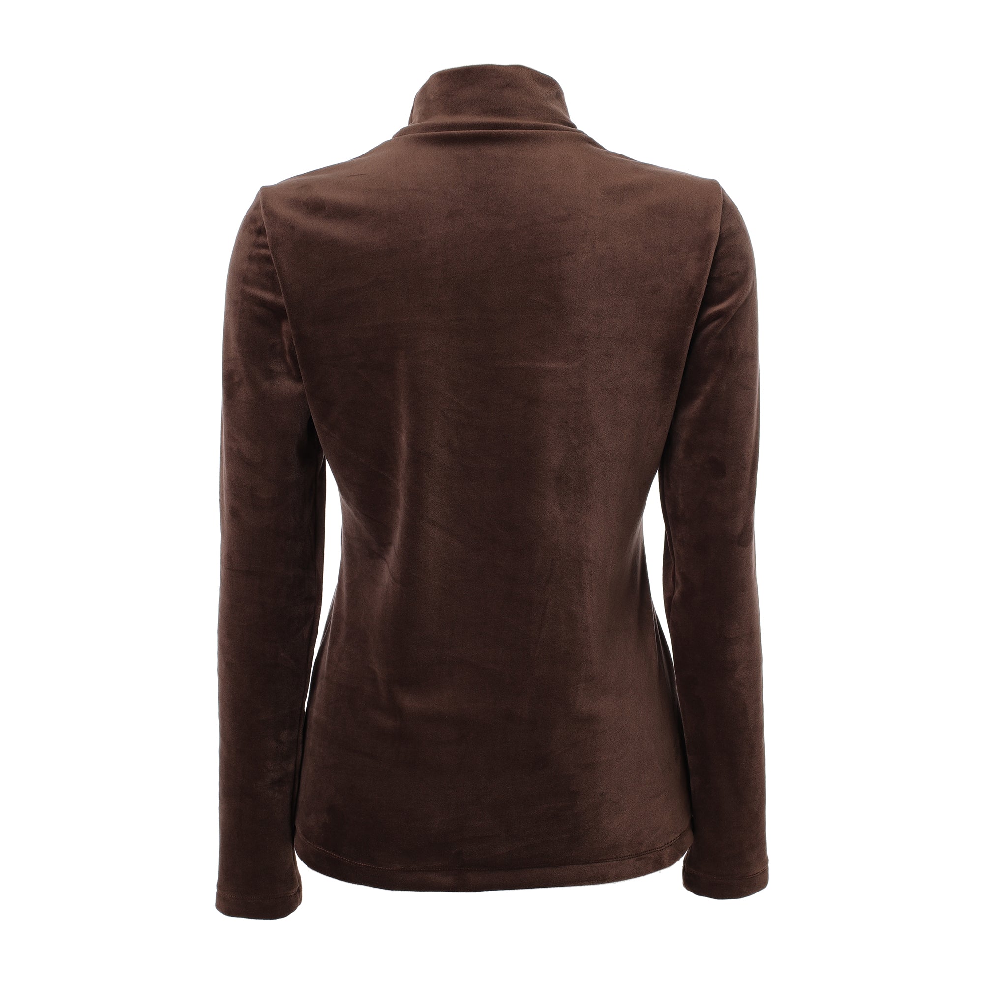 WOMEN BOMBER HEAT®ベロア ブラウン