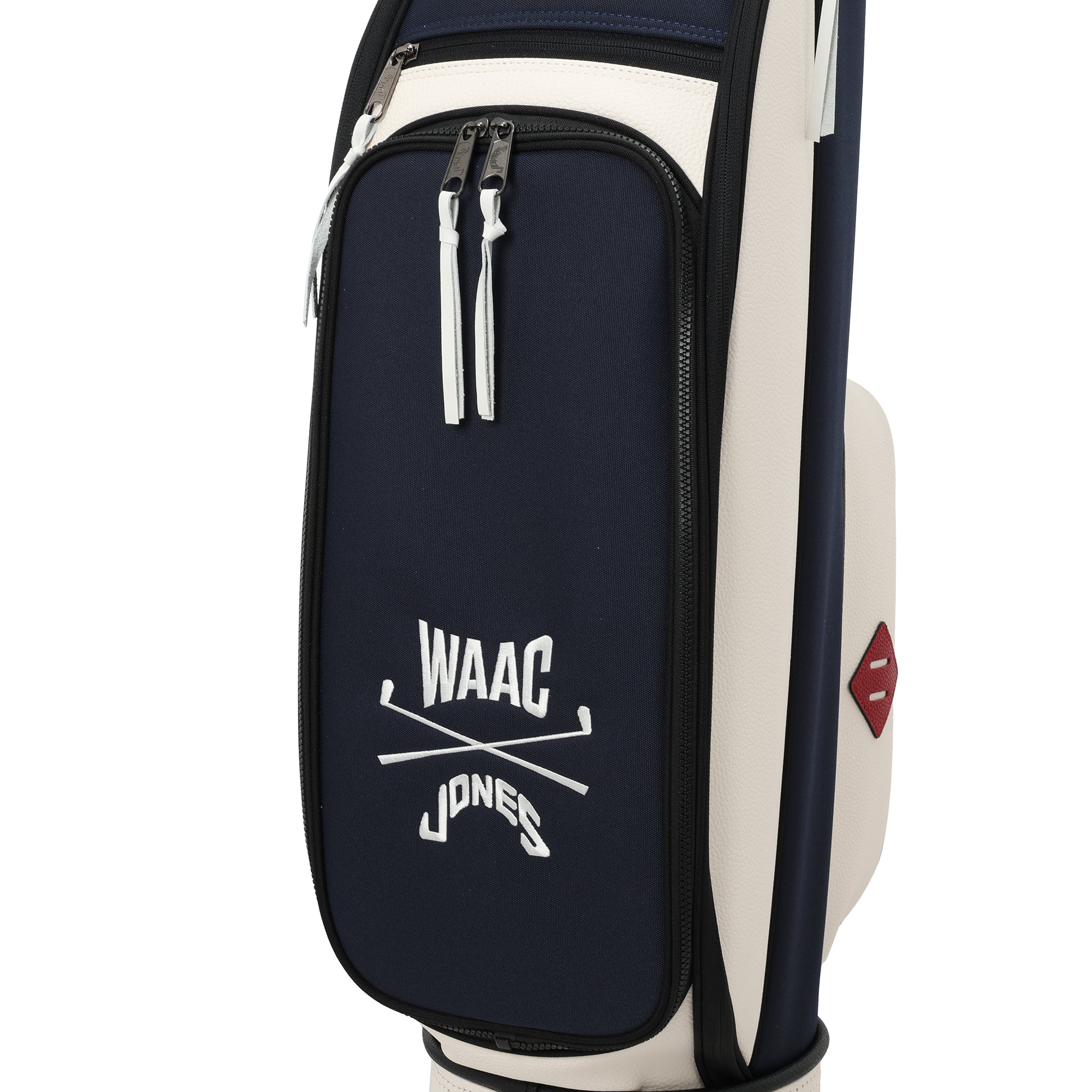 【WAAC X JONES】UNISEX RIDER キャディバッグ ブラック