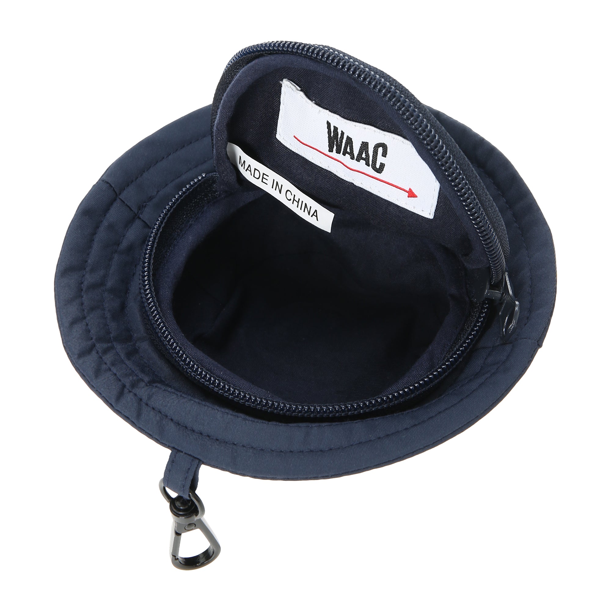 UNISEX バケットハットボールポーチ ネイビー
