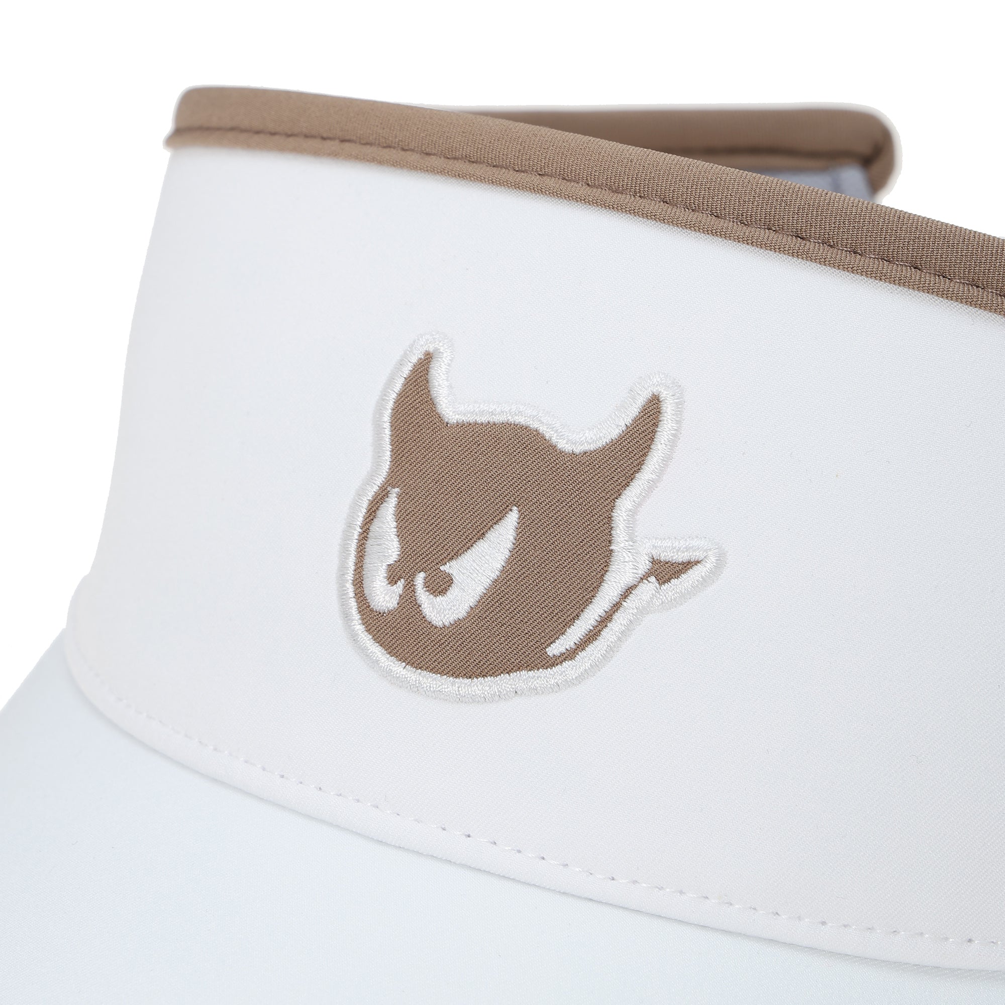 WOMEN リボンバイザー ベージュ