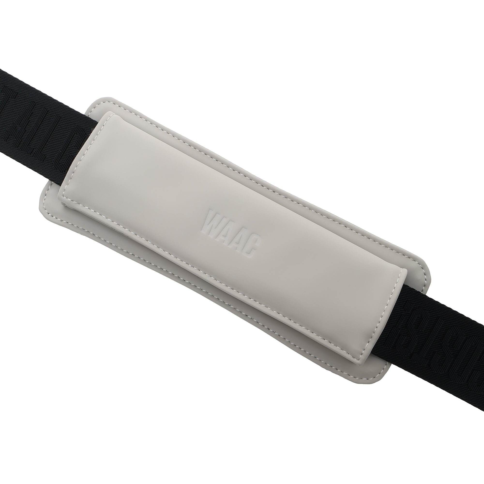 UNISEX MATTE FAUX LEATHER ボストンバッグ ブラック