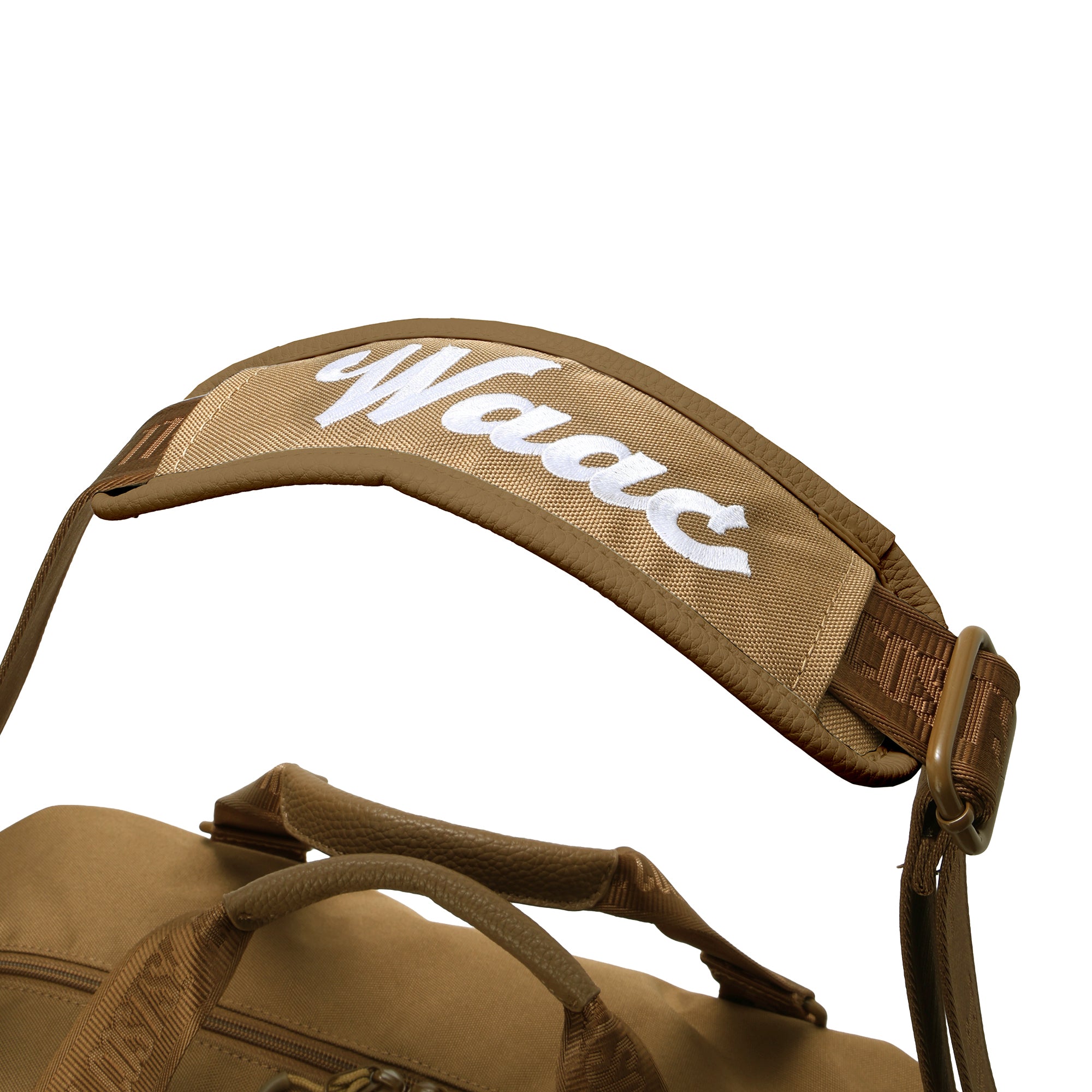 UNISEX CITY LINE ボストンバッグ ベージュ