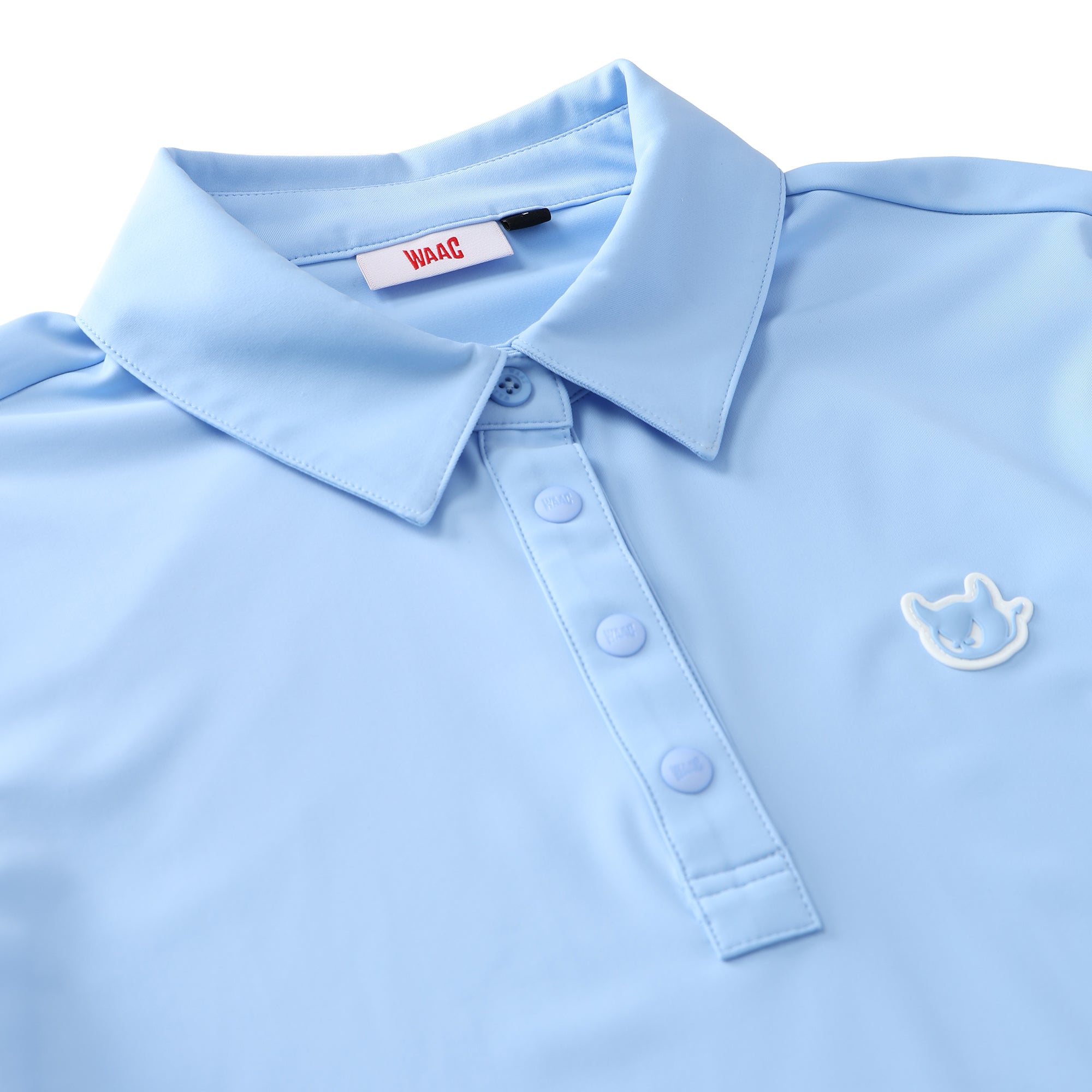 WOMEN BASIC ECO NYLON 長袖シャツ ホワイト