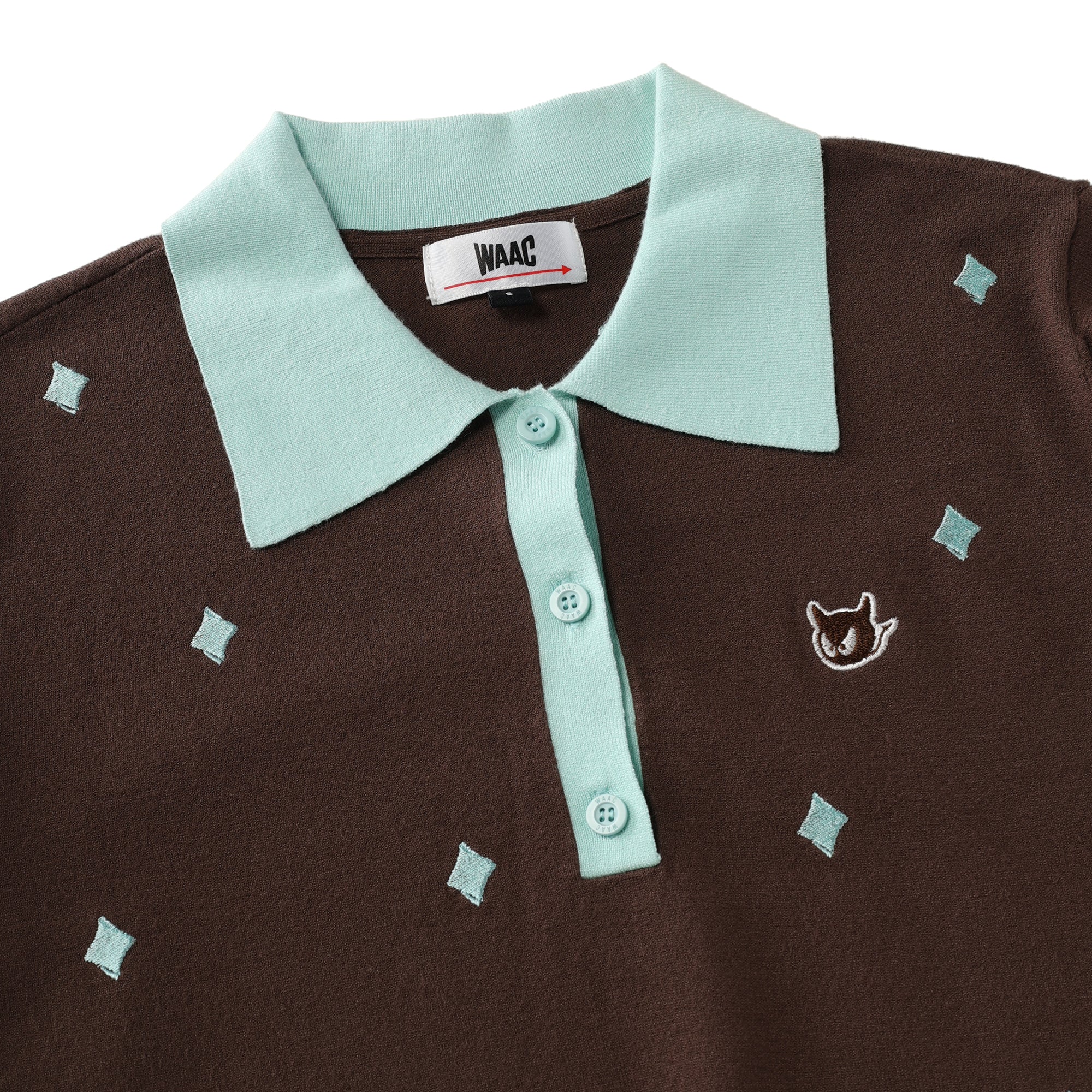 WOMENS シーズナルソフトタッチニット ブラウン/072244780