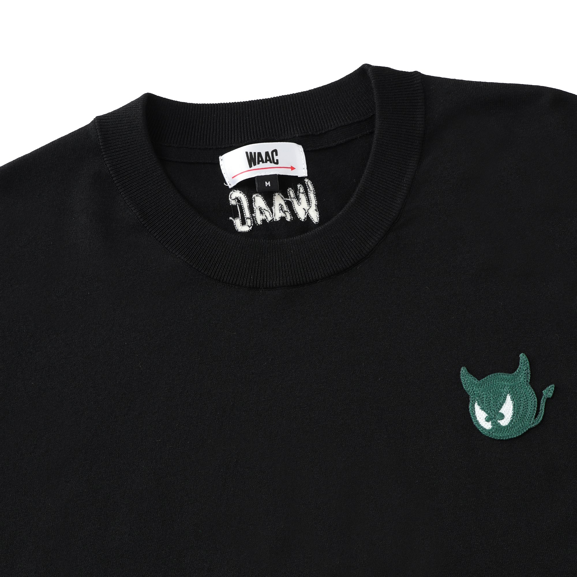 MENS ESSENTIALニット ダークグリーン/072244720