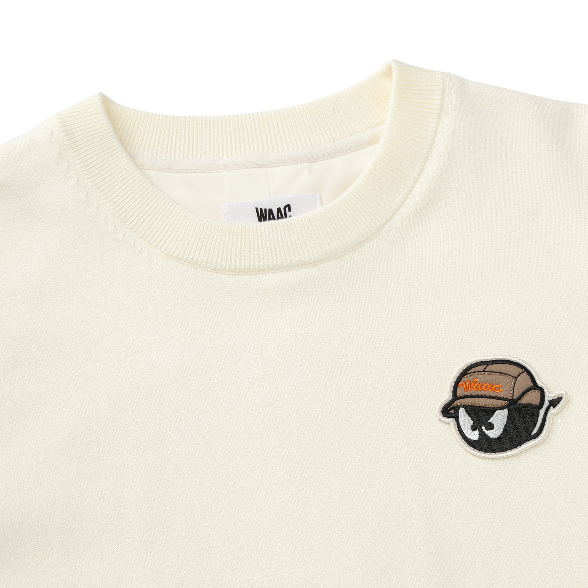 MEN シーズナルソフトタッチニット アイボリー