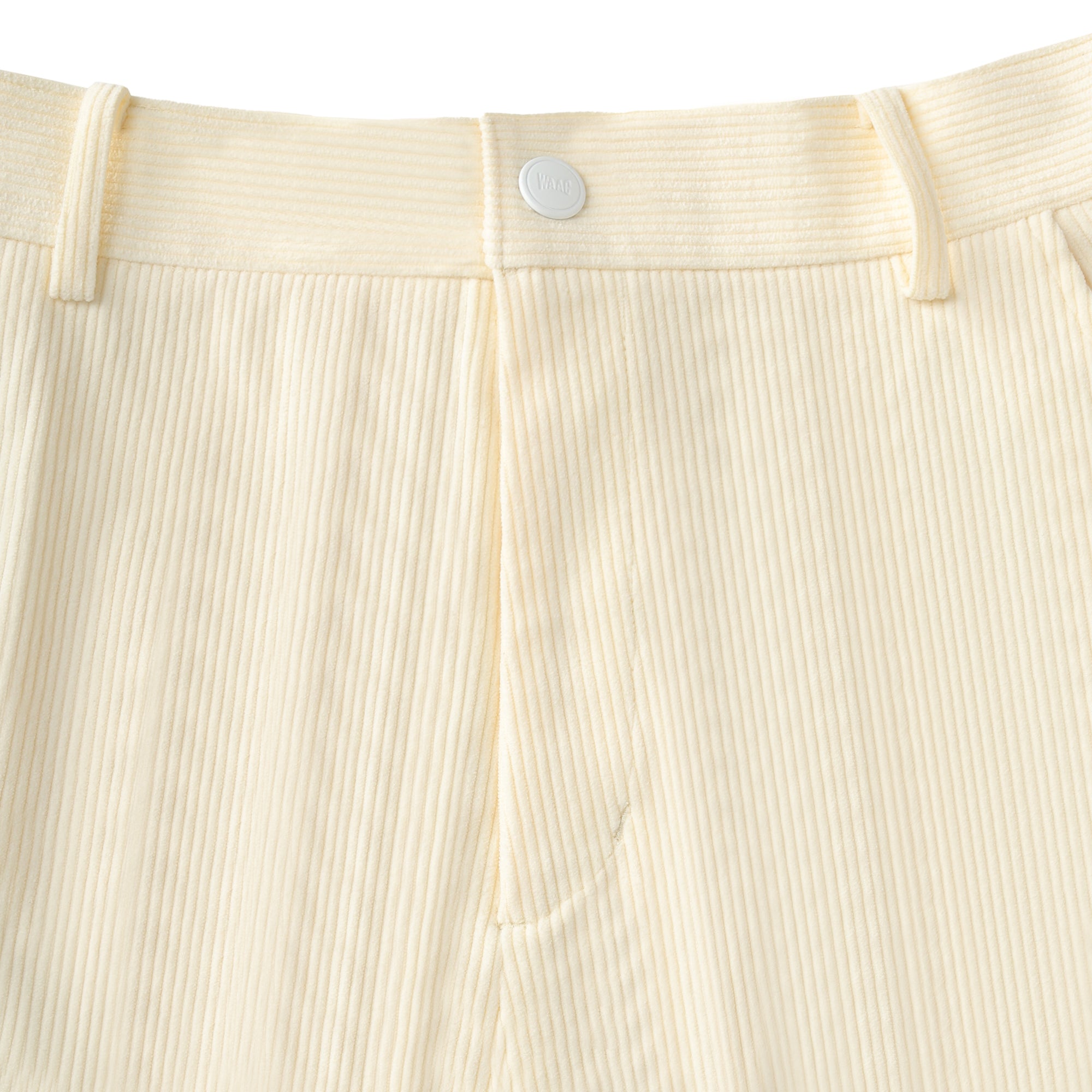 WOMEN コーデュロイショートパンツ アイボリー