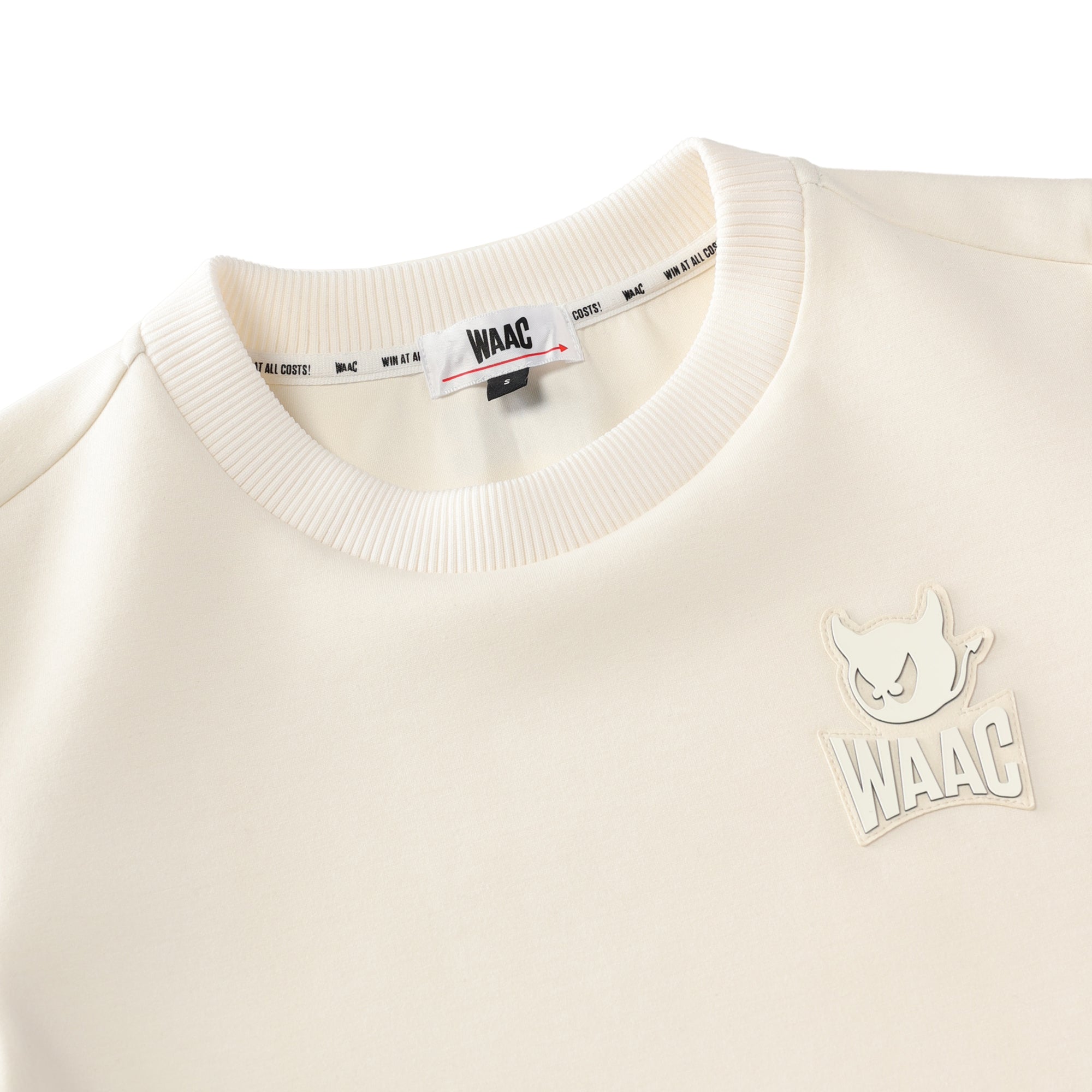 WOMENS PLAYERS EDITION ダンボールニット 長袖スウェット アイボリー/072244051