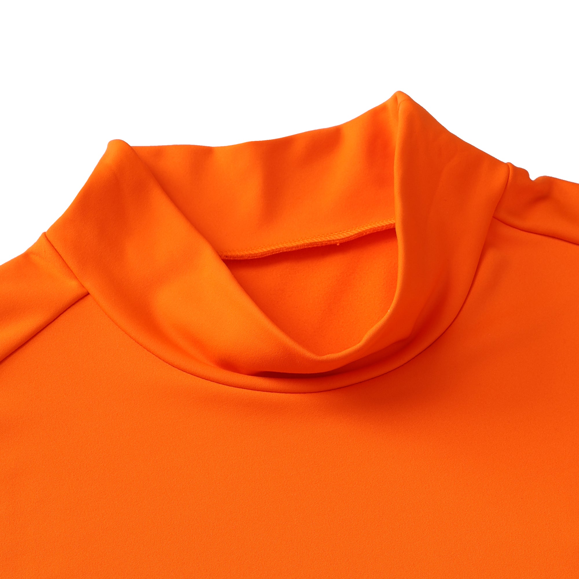 MENS PLAYERS EDITION BASIC裏起毛ベア天竺 長袖モックネック ブラック/072244002