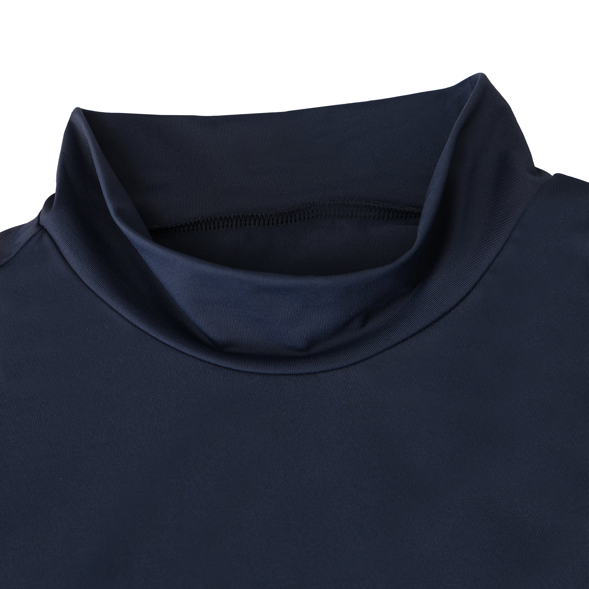 WOMEN ESSENTIALモックネック ネイビー