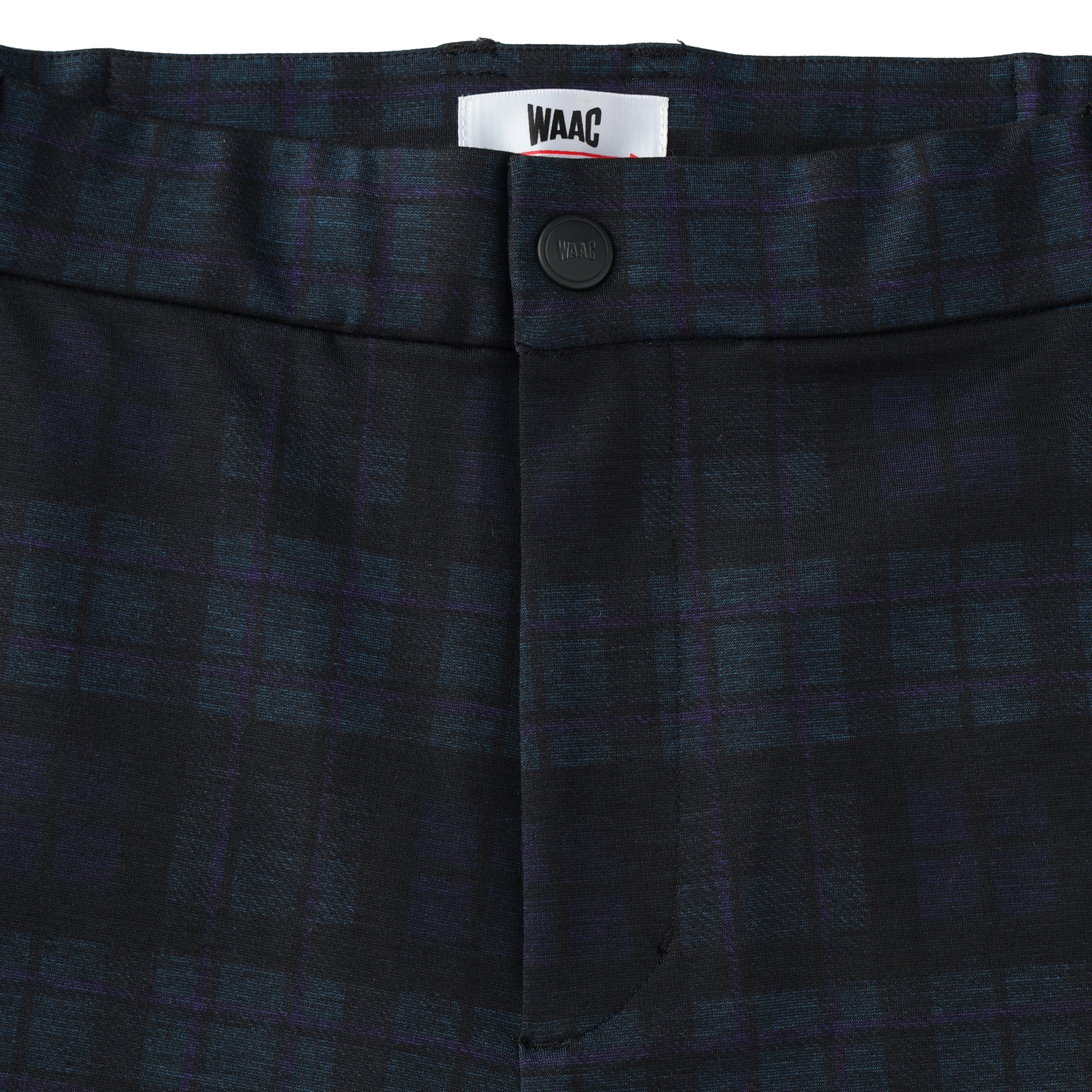 MENS シーズンチェック柄 ロングパンツ バーガンディ/072244421