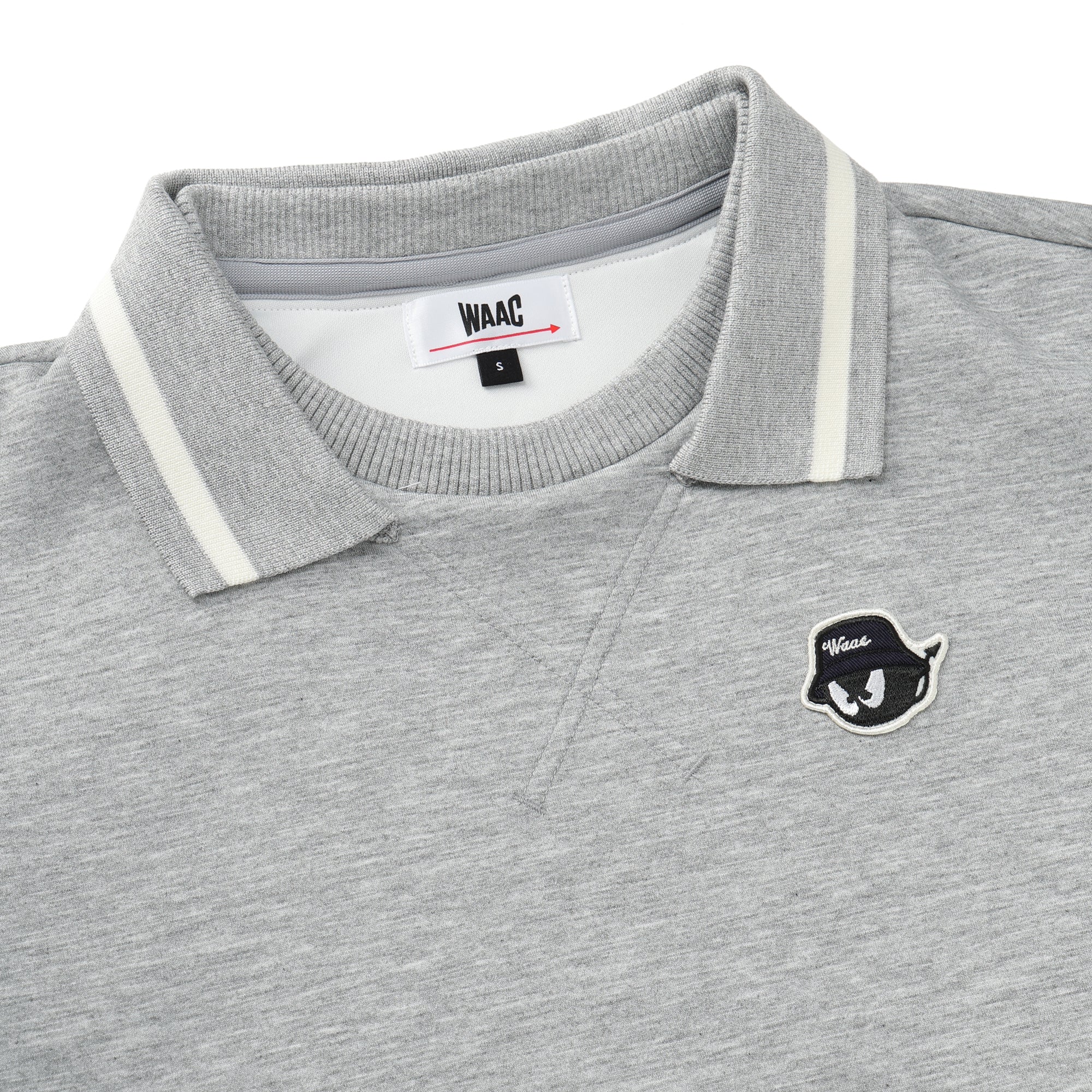 WOMENS カラーダンボールスウェット グレー/072244081