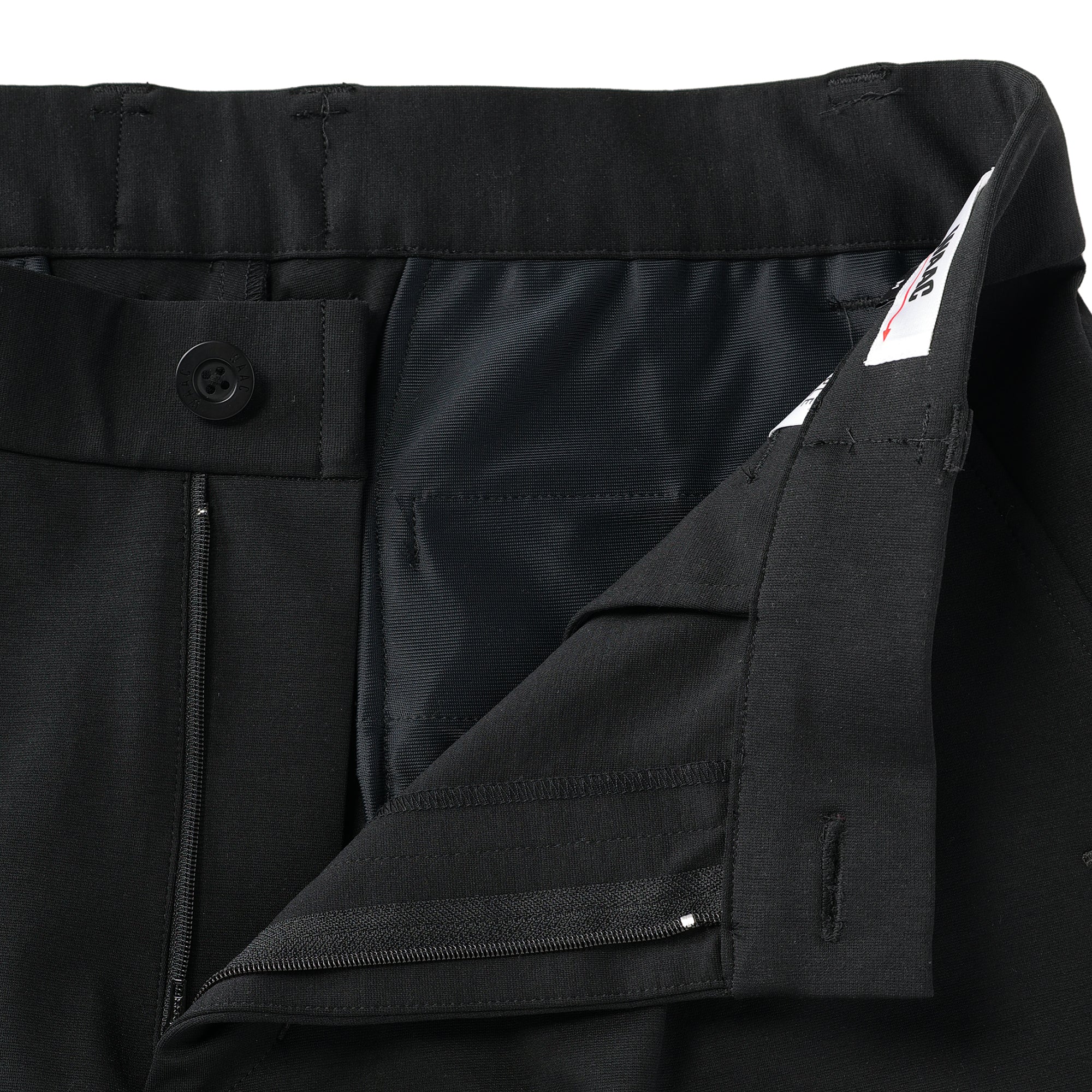 MEN ライトストレッチポンチ ハーフパンツ ブラック