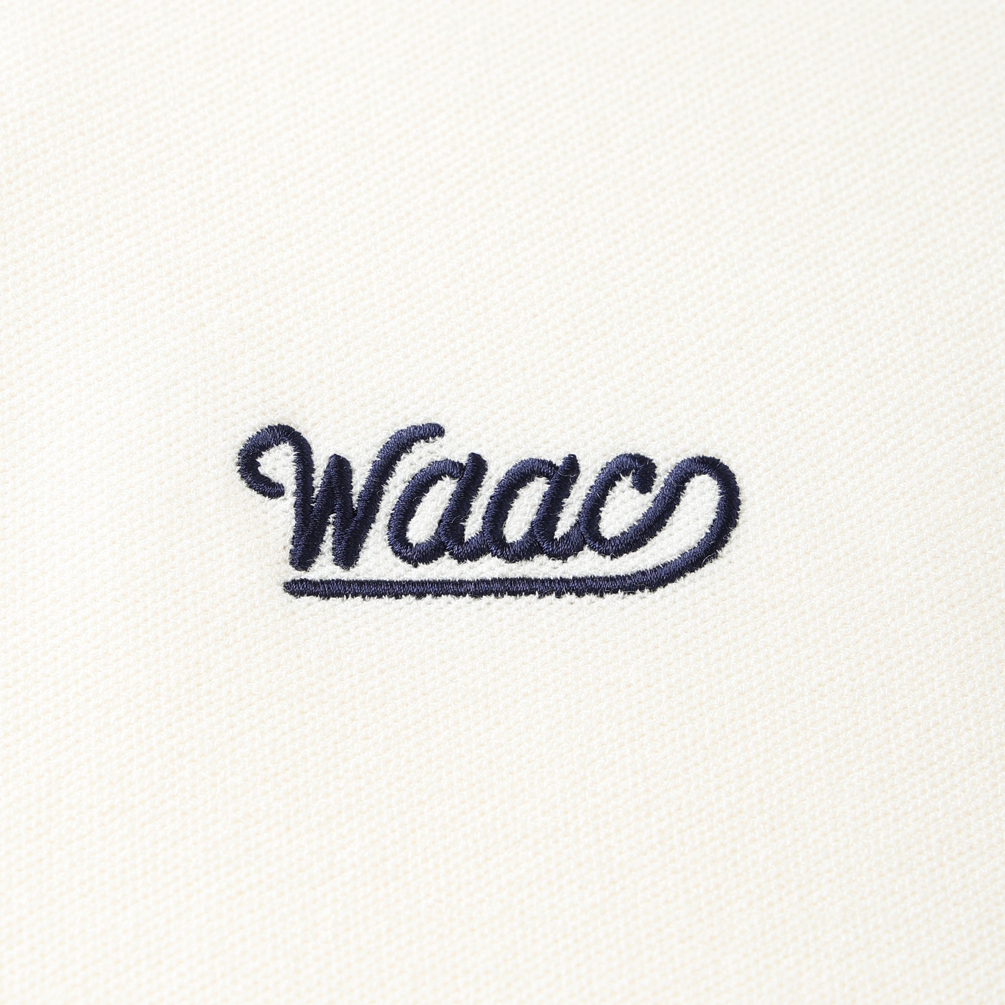 MEN ニットポロ ホワイト