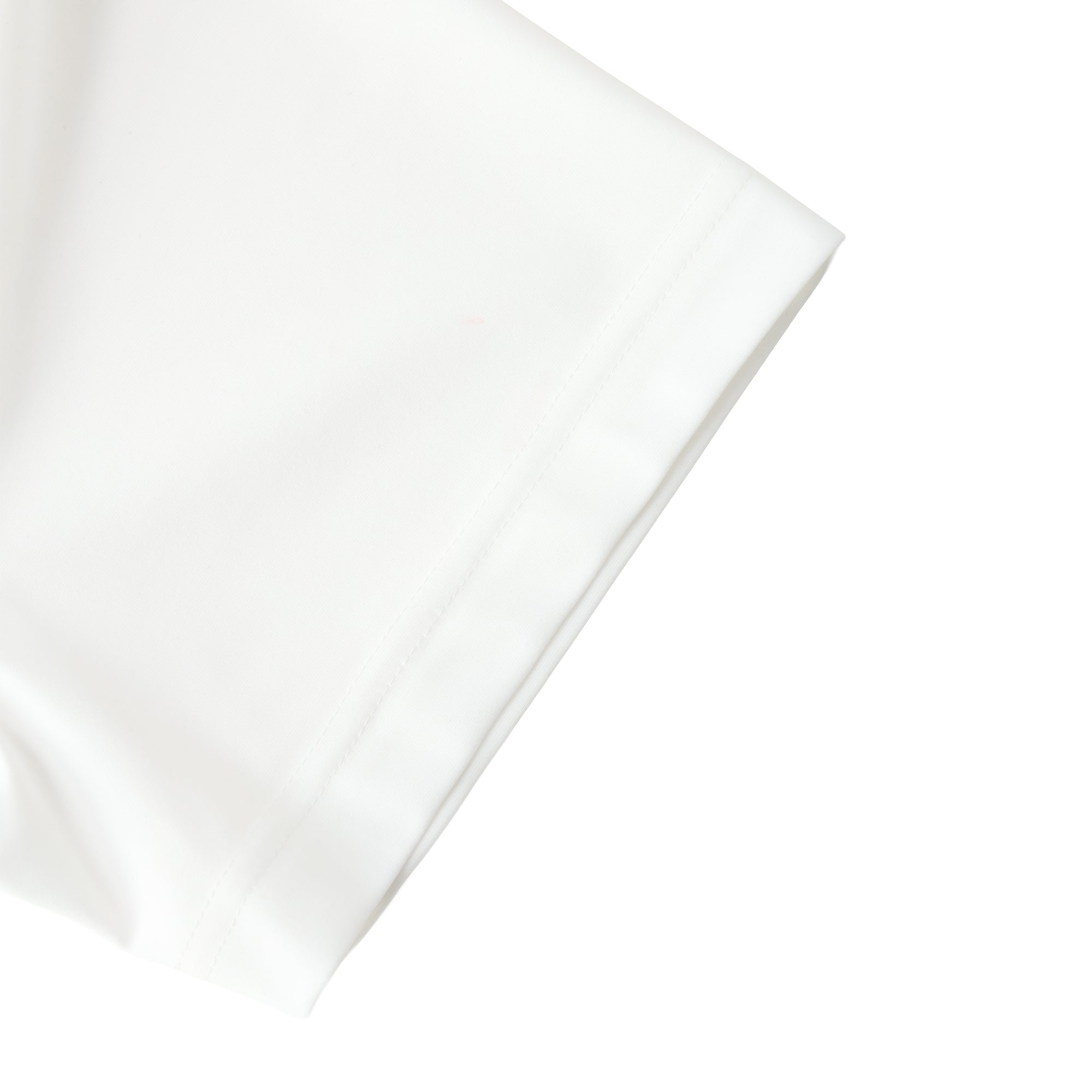 MEN ESSENTIAL ECO NYLON ポロシャツ ホワイト