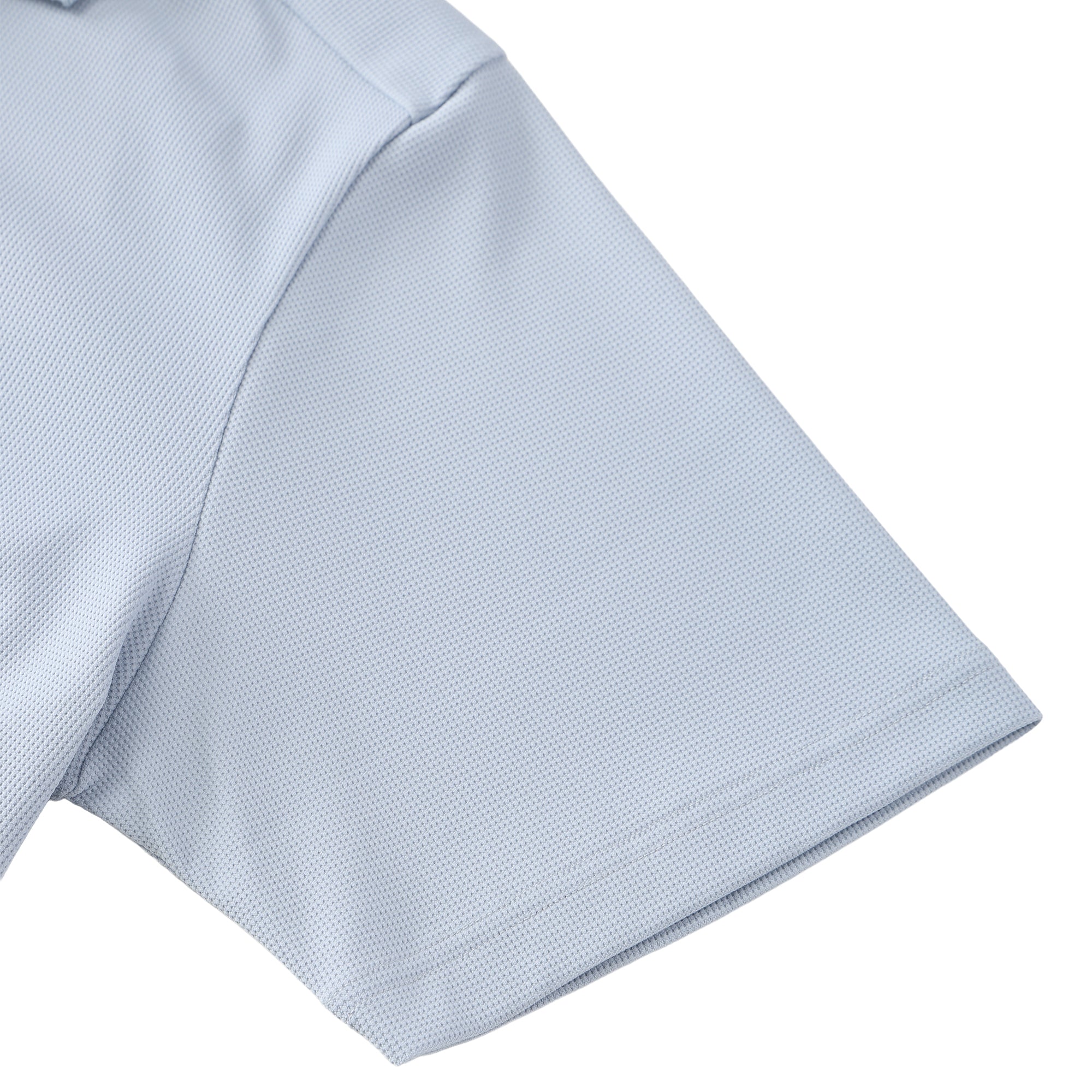 MEN サスティナブル ワッフルピケポロシャツ ネイビー