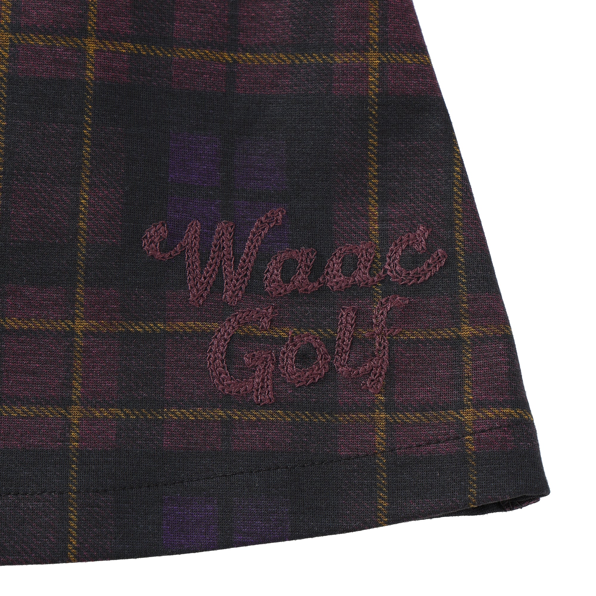 WOMENS シーズンチェックスカート ティールブルー/072244371