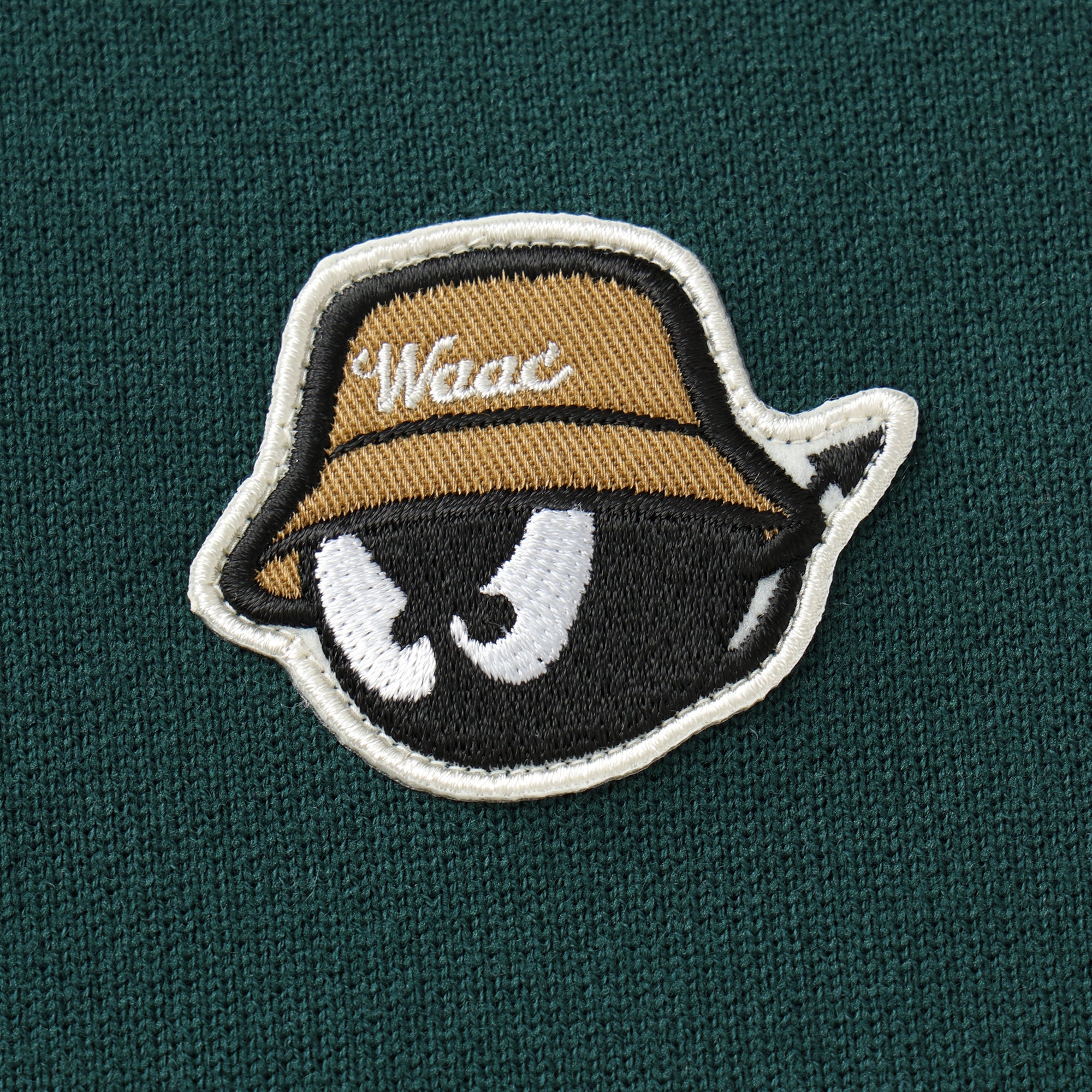 MENS バケハWAACKY ニットスウェット ダークグリーン/072244031