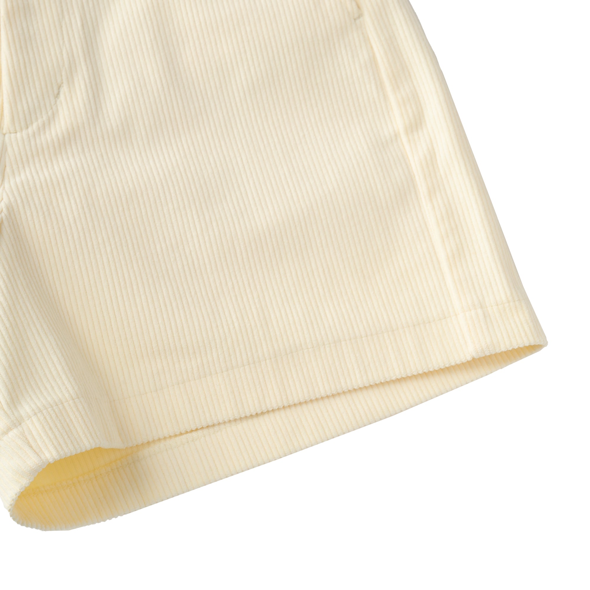 WOMEN コーデュロイショートパンツ アイボリー